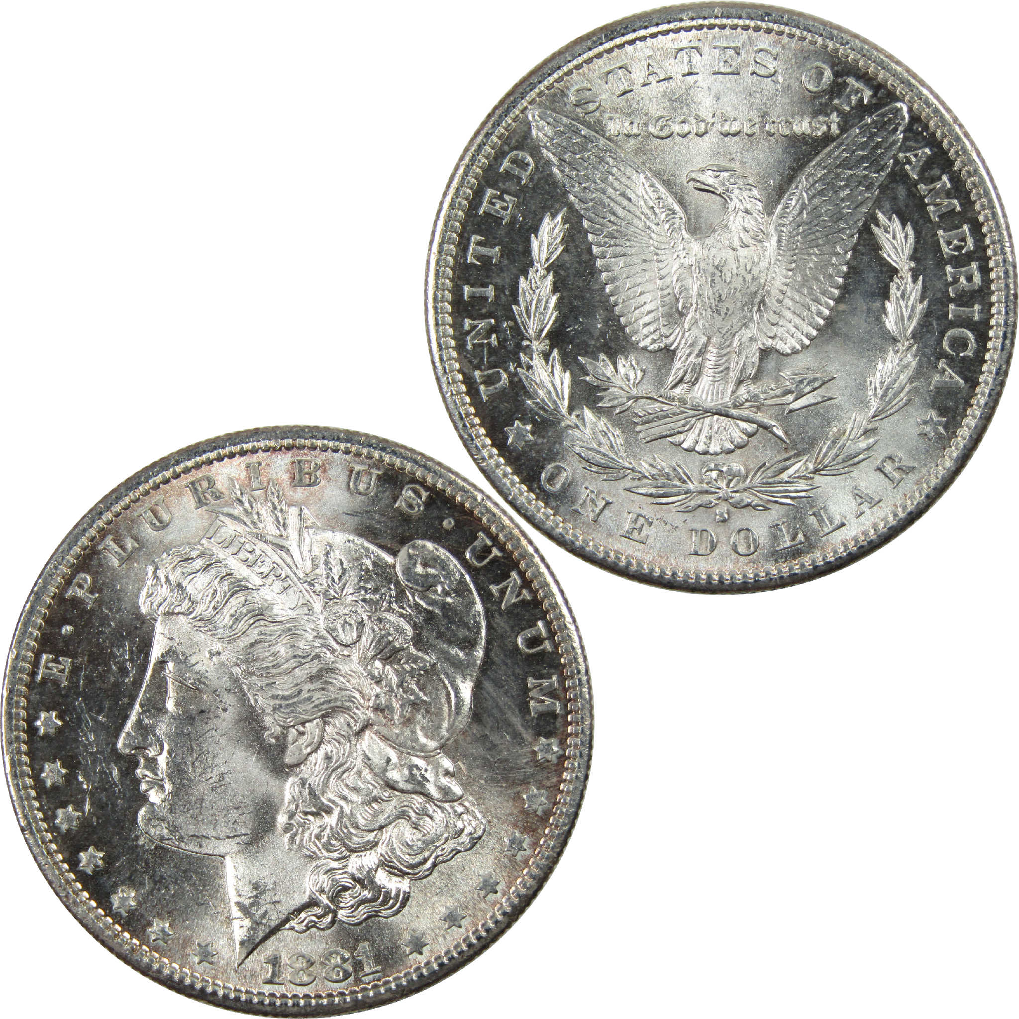 1881 S Morgan Dollar Uncirculated Silver $1 Coin SKU:I11809 - Morgan coin - Morgan silver dollar - Morgan silver dollar for sale - Profile Coins &amp; Collectibles