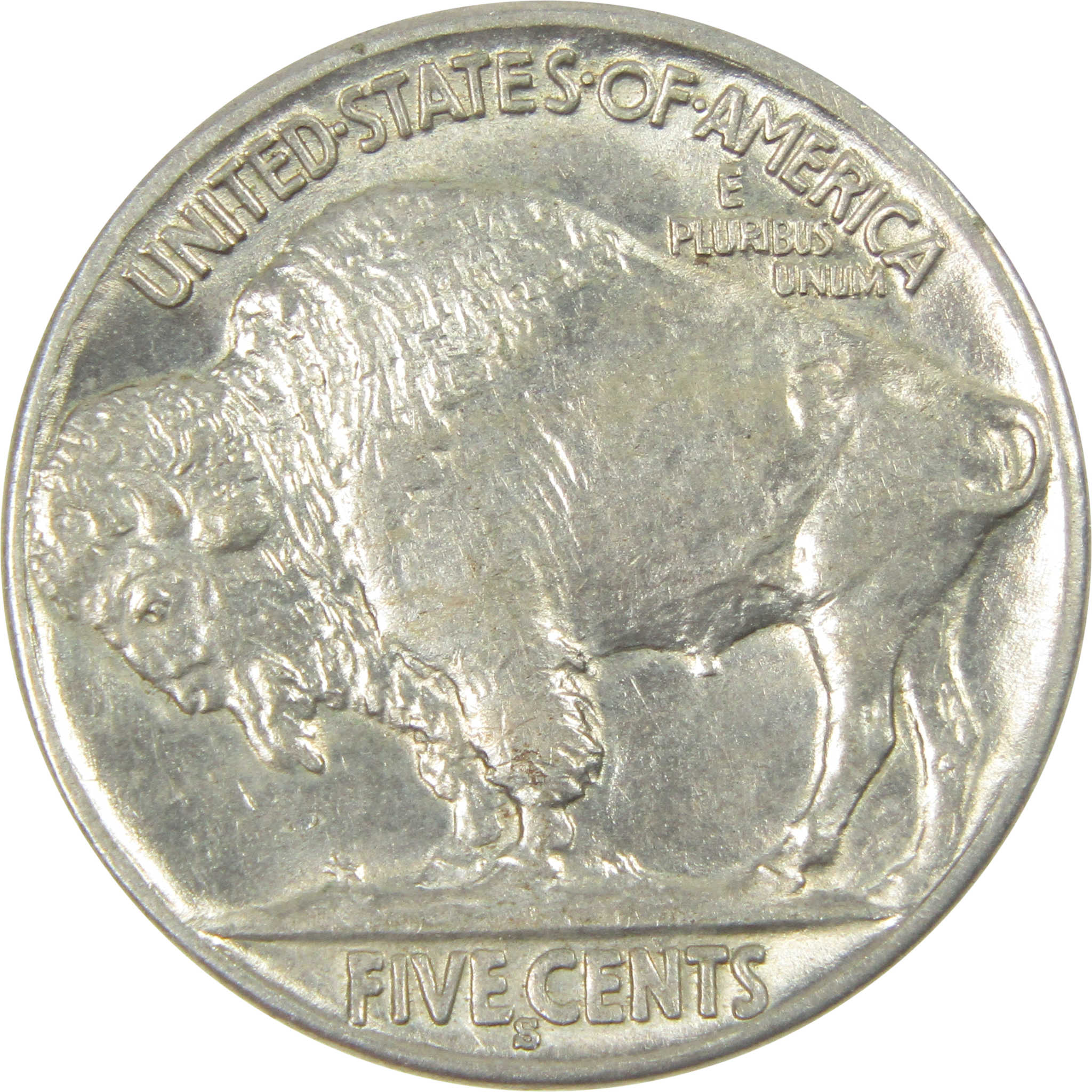 1937 S Indian Head Buffalo Nickel BU 5c SKU:I15184