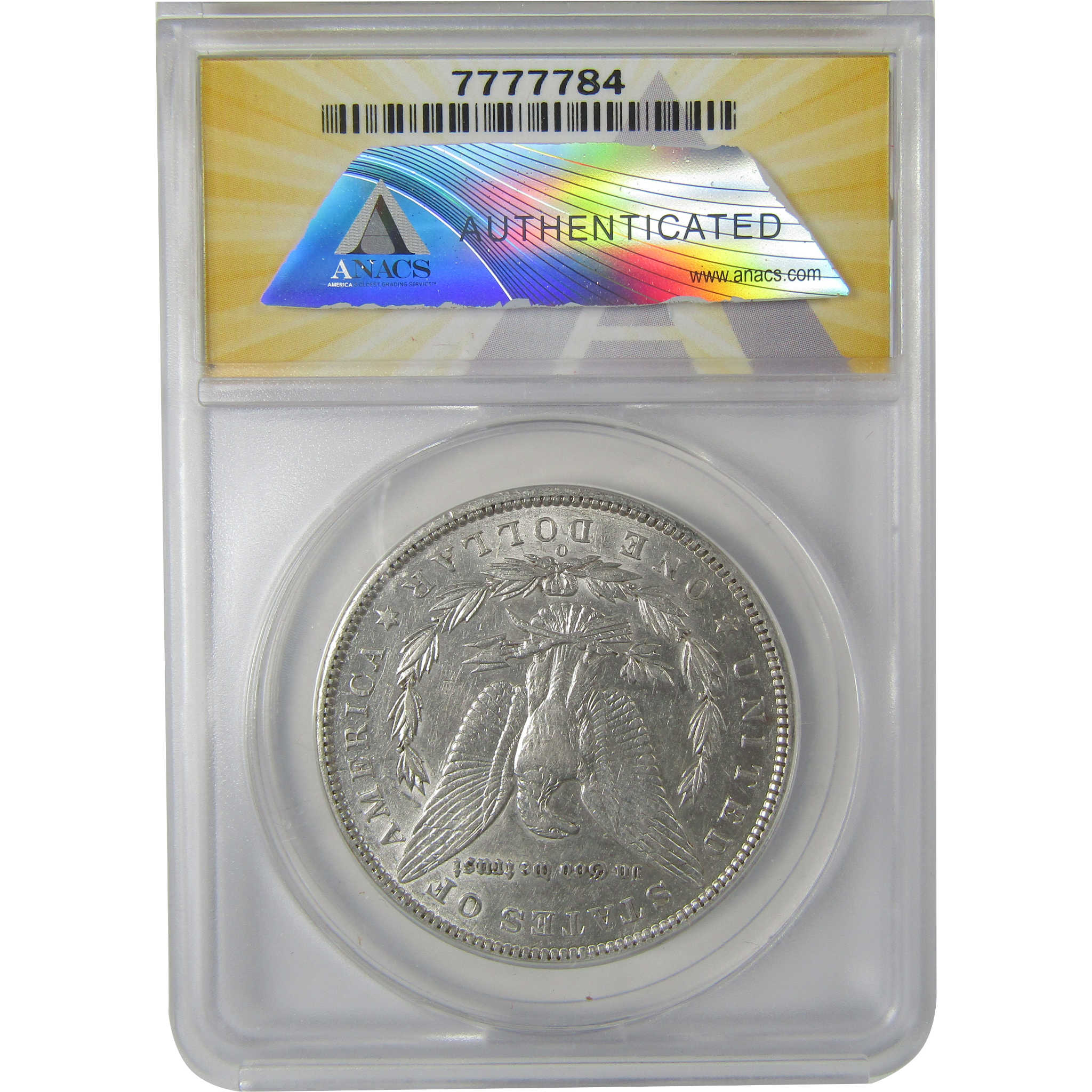 1896 O Morgan Dollar AU 50 Details ANACS Silver $1 Coin SKU:I18960 - Morgan coin - Morgan silver dollar - Morgan silver dollar for sale - Profile Coins &amp; Collectibles