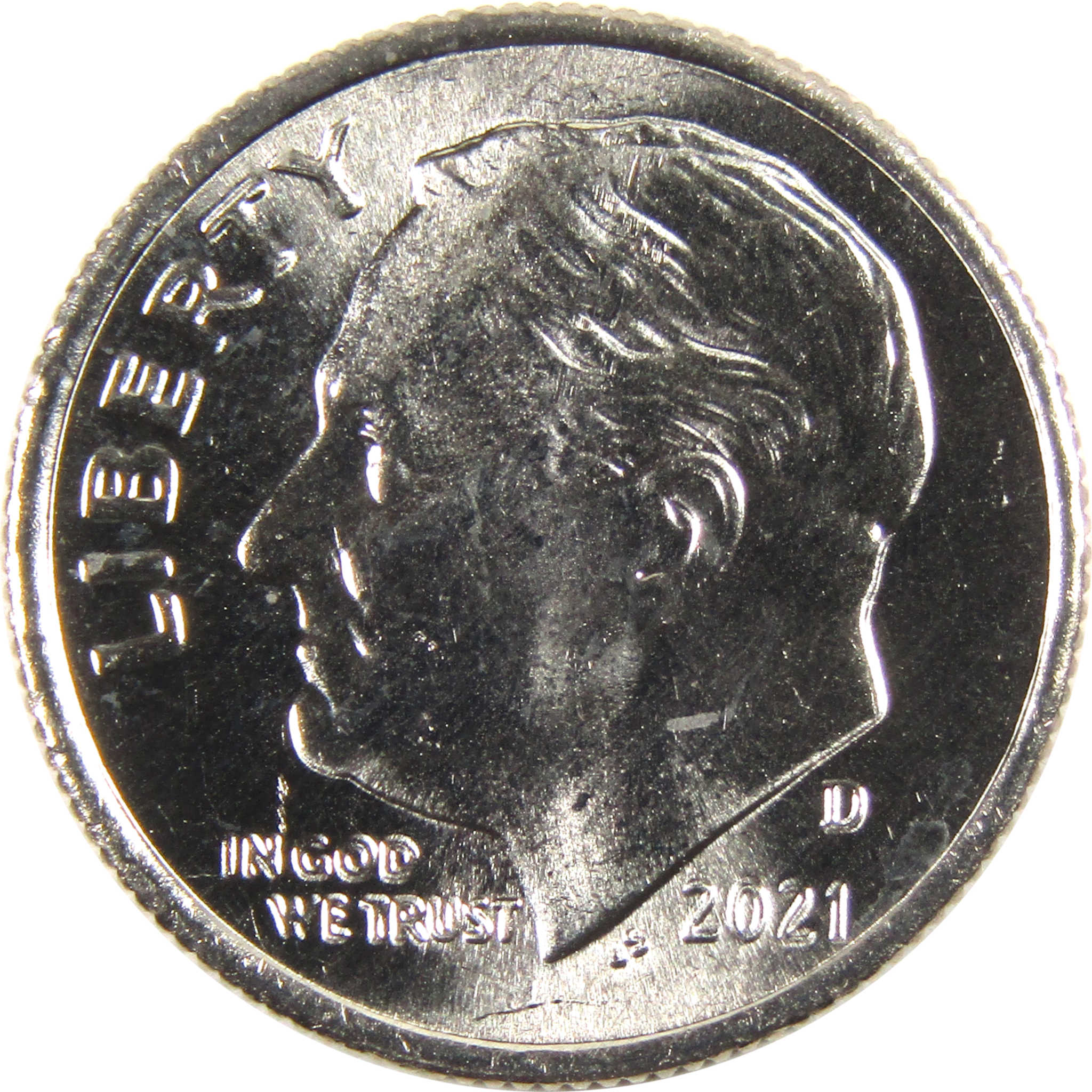2021 D Roosevelt Dime BU Uncirculated Clad 10c Coin