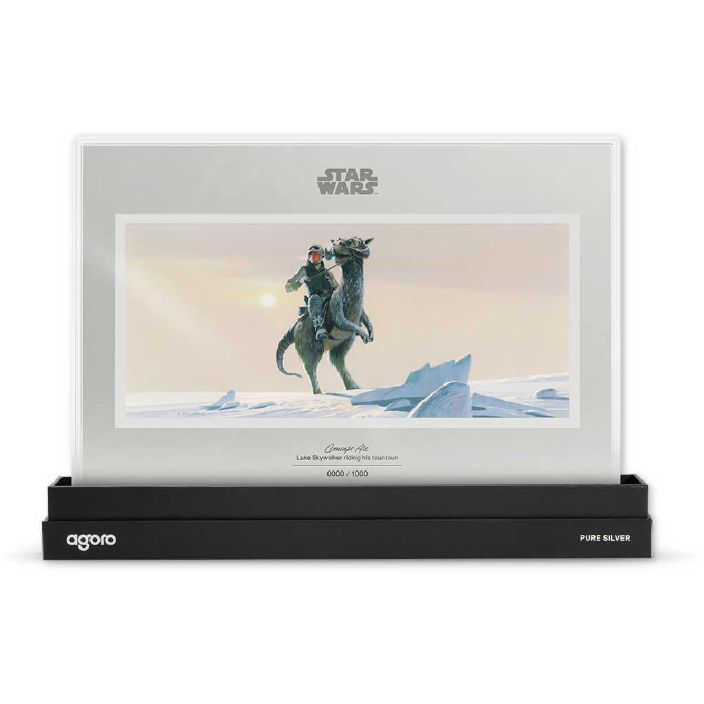 2026 Star Wars Luke Skywalker Riding Tauntaun Silver Foil SKU:OPC282