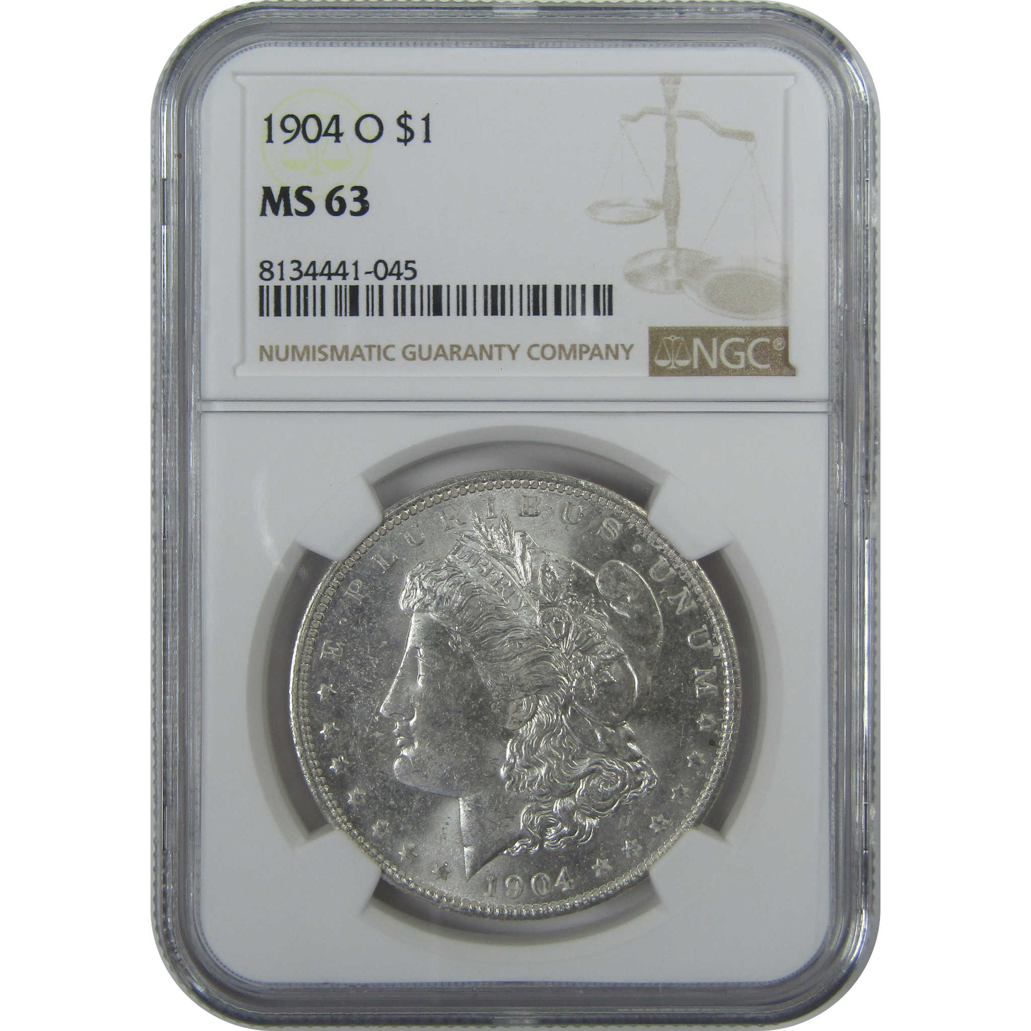 1904 O Morgan Dollar MS 63 NGC Silver $1 Uncirculated Coin SKU:I15793 - Morgan coin - Morgan silver dollar - Morgan silver dollar for sale - Profile Coins &amp; Collectibles