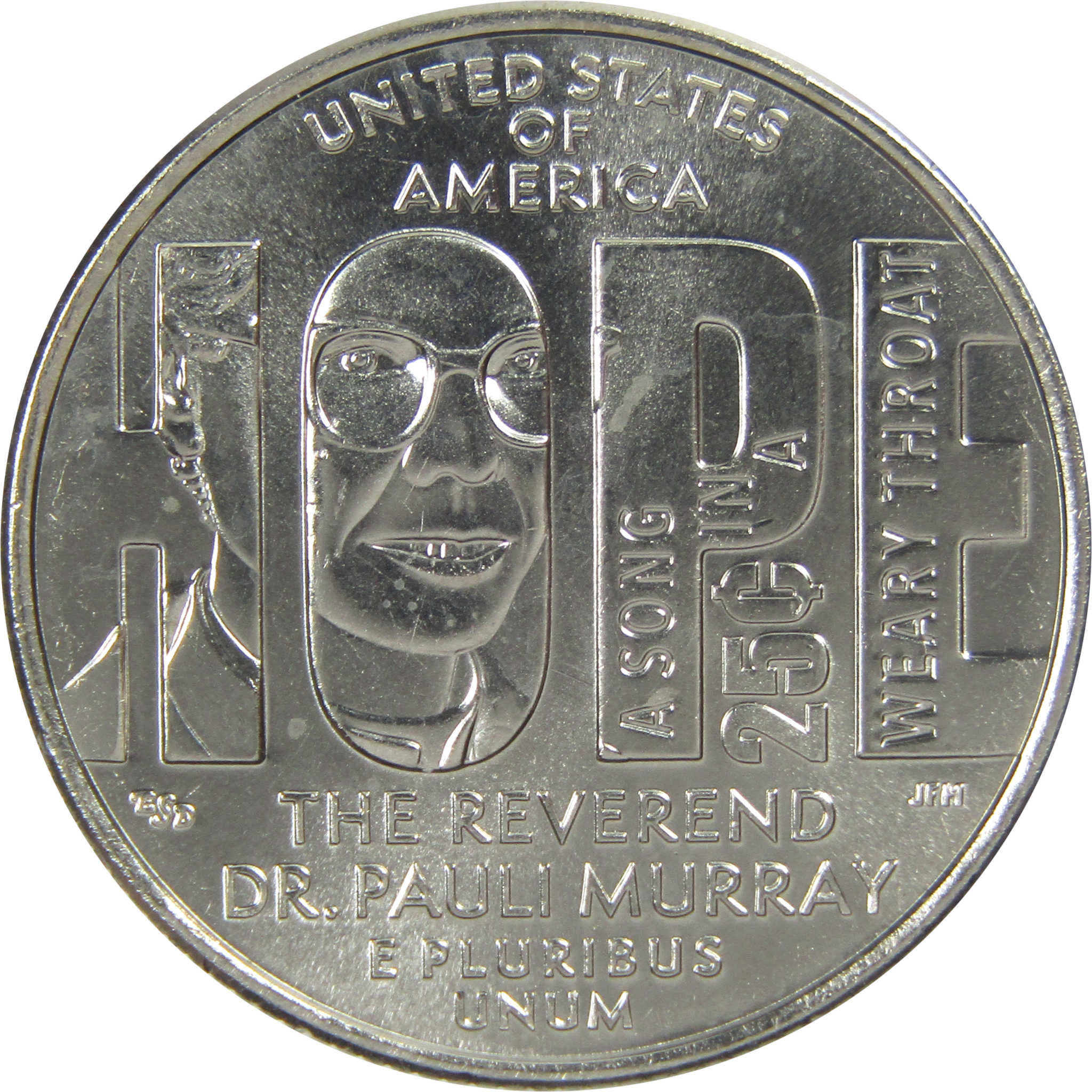 2024 D Pauli Murray American Women Quarter Uncirculated Clad 25c Coin