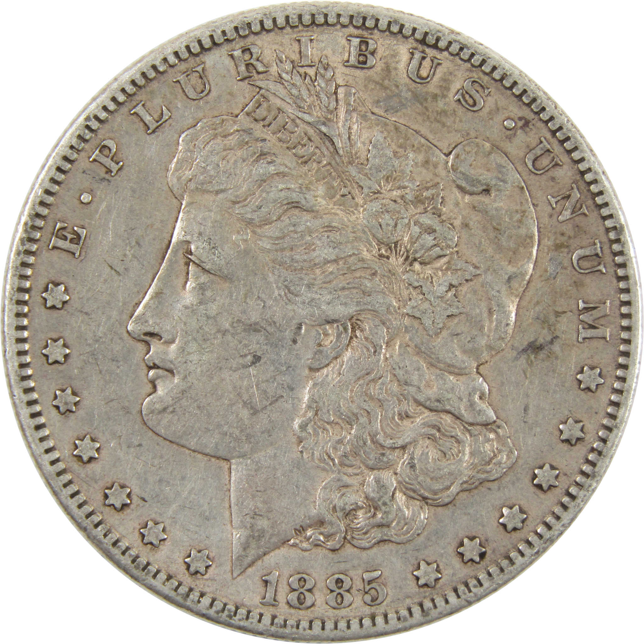 1885 S Morgan Dollar XF EF Extremely Fine 90% Silver SKU:I11209 - Morgan coin - Morgan silver dollar - Morgan silver dollar for sale - Profile Coins &amp; Collectibles