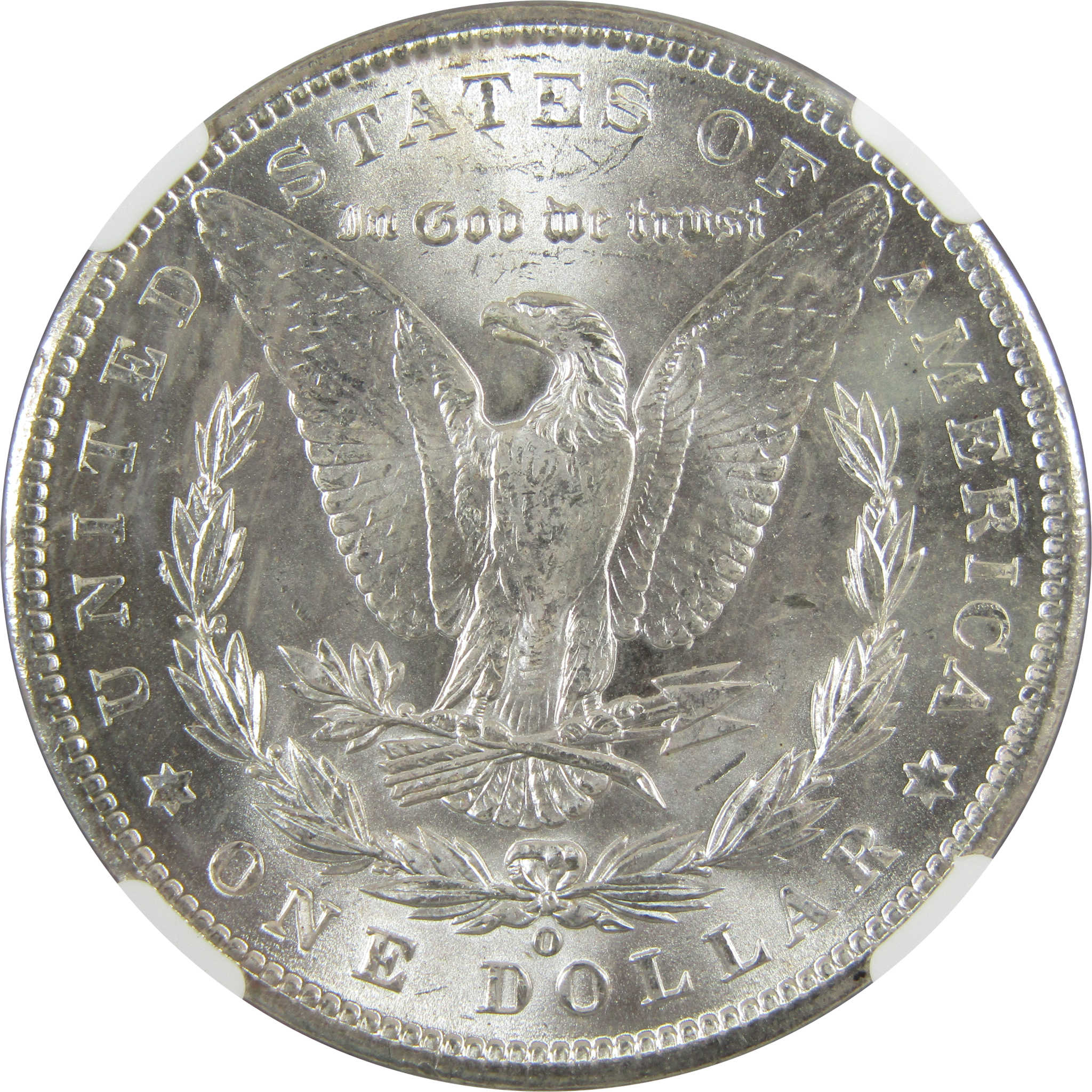 1899 O Morgan Silver Dollar MS 63 NGC Uncirculated Ryder SKU:CP1056