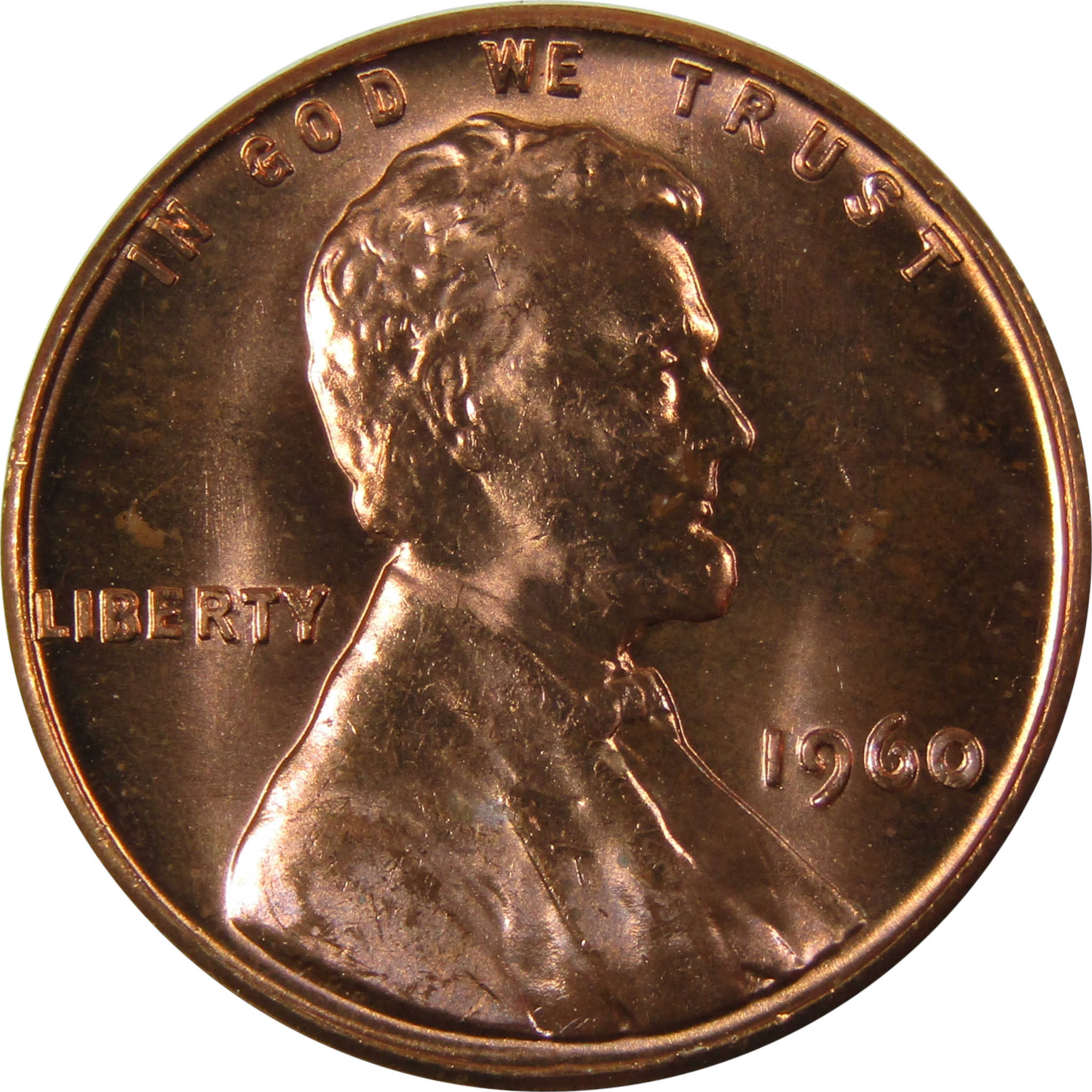 1960 Small Date Lincoln Memorial 1c Uncirculated Mint State SKU:I26569