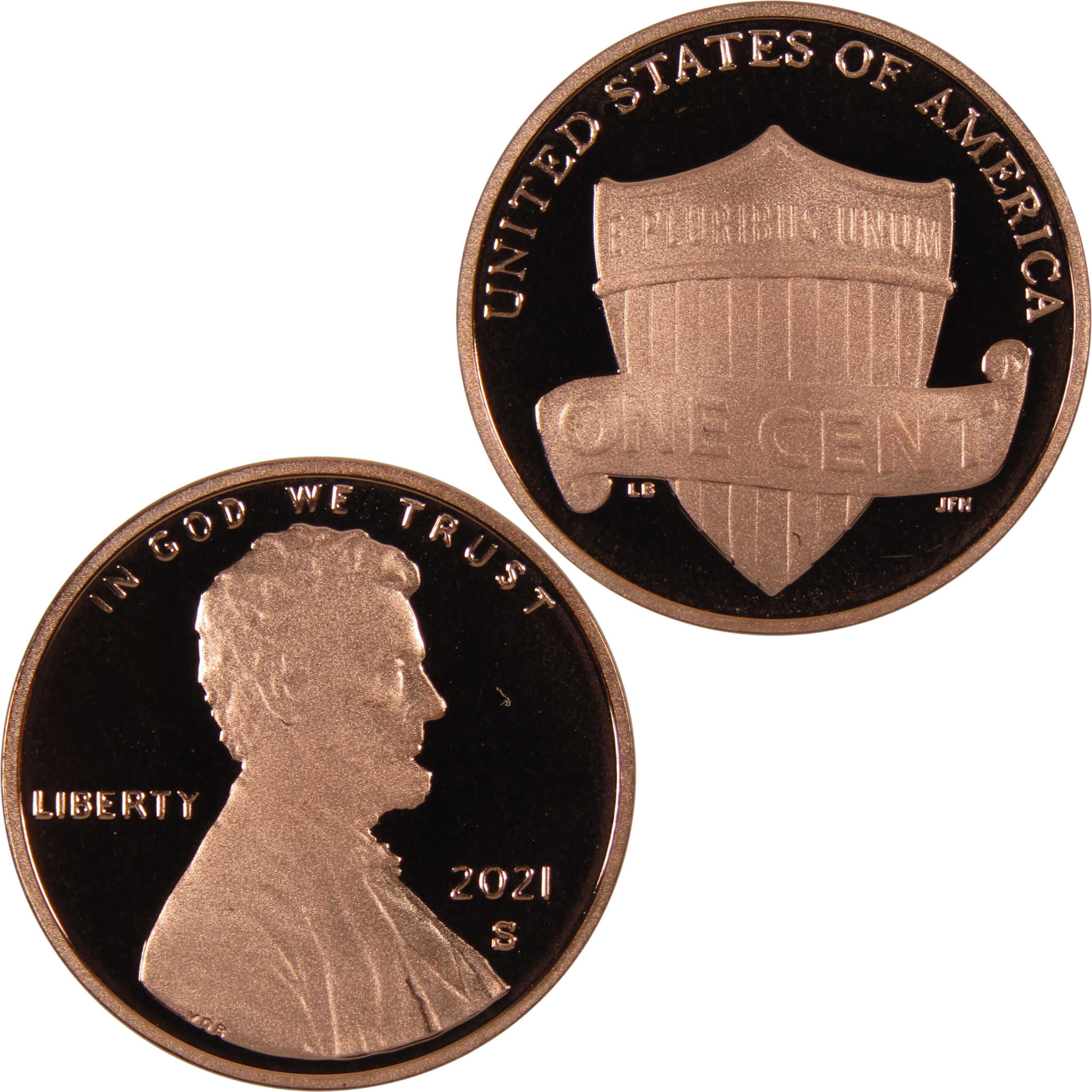 2021 S Lincoln Shield Cent Penny 1c Proof Coin