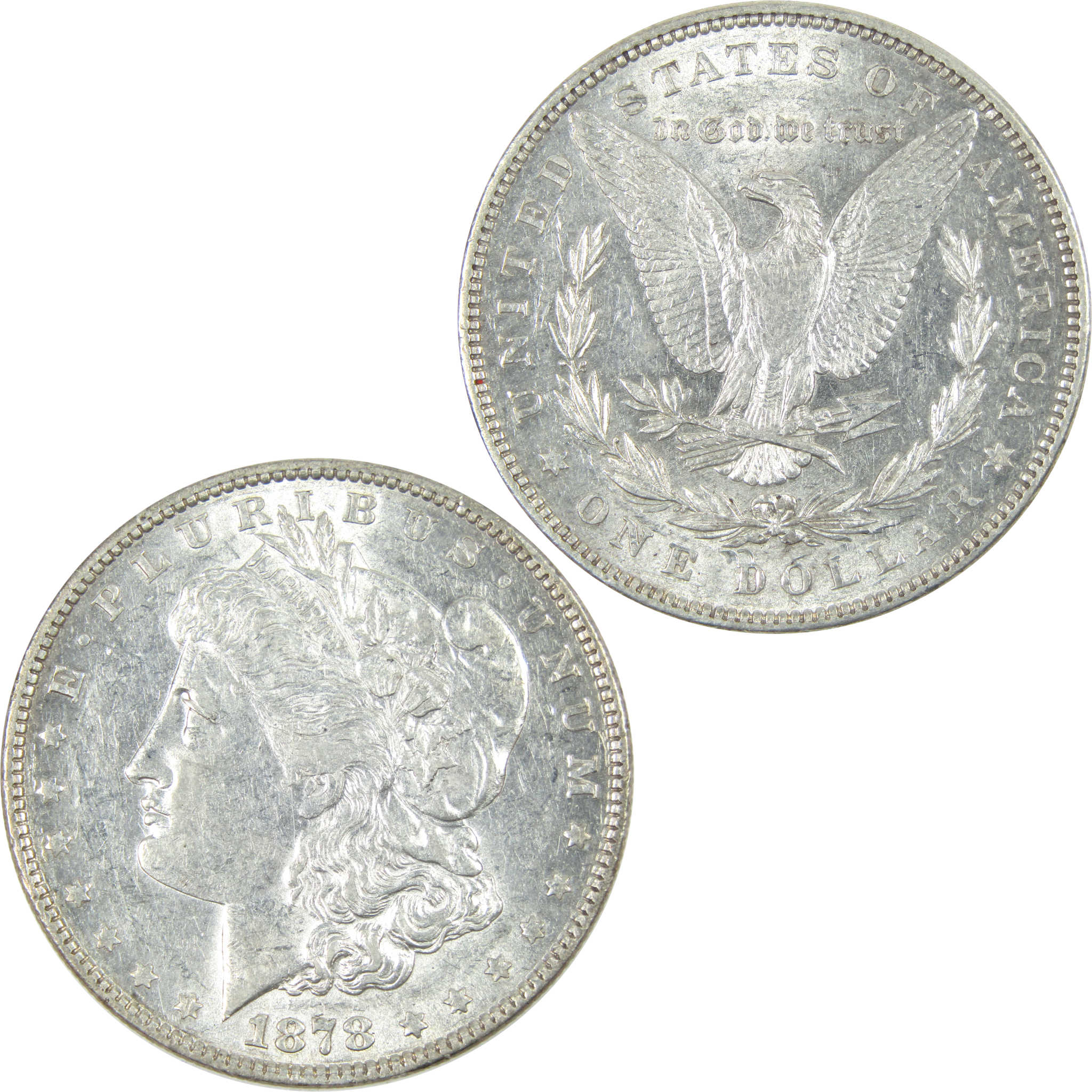 1878 7TF Rev 79 Morgan Dollar AU About Uncirculated Silver SKU:I15205 - Morgan coin - Morgan silver dollar - Morgan silver dollar for sale - Profile Coins &amp; Collectibles