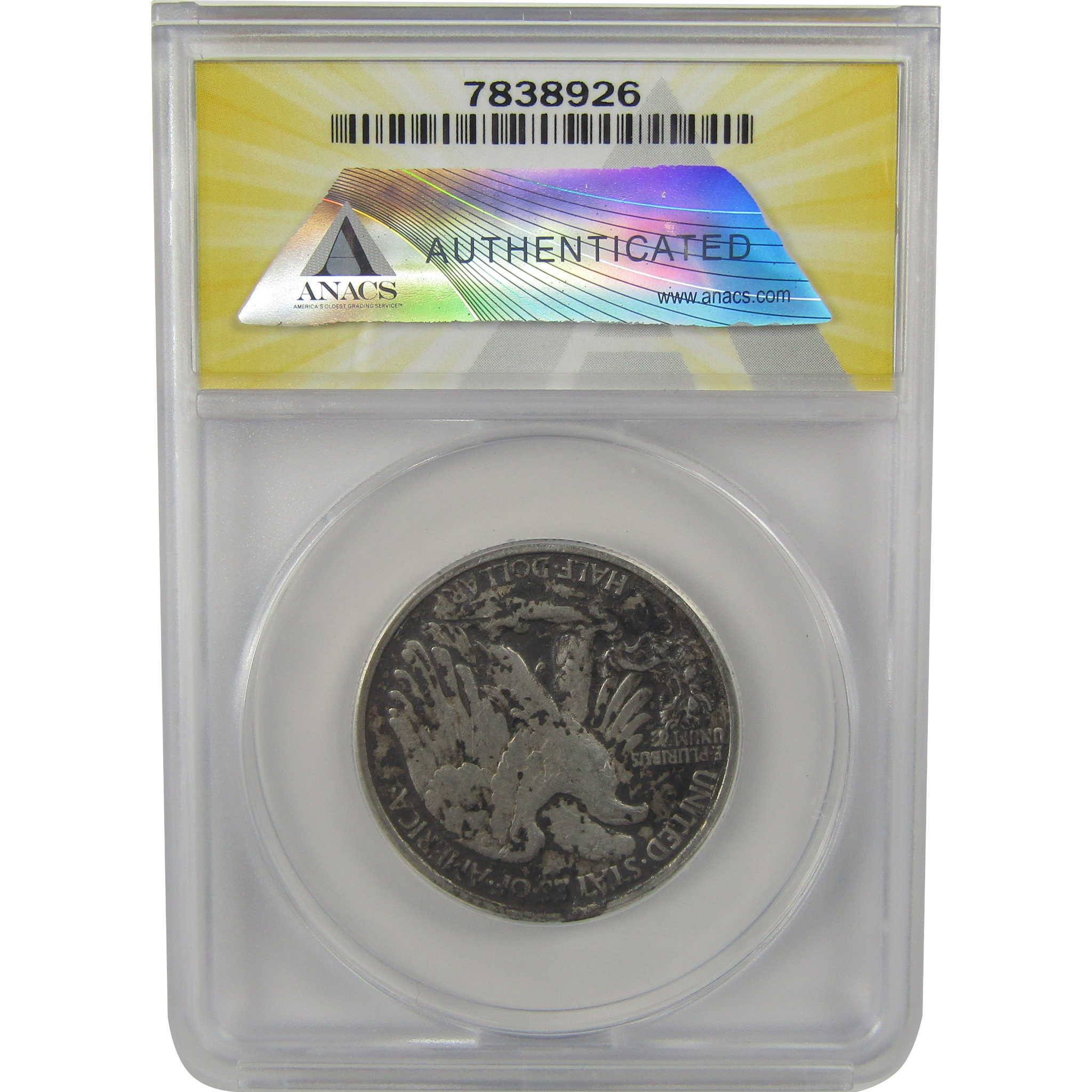 1920 Liberty Walking Half Dollar EF 40 Details ANACS Silver SKU:I22344