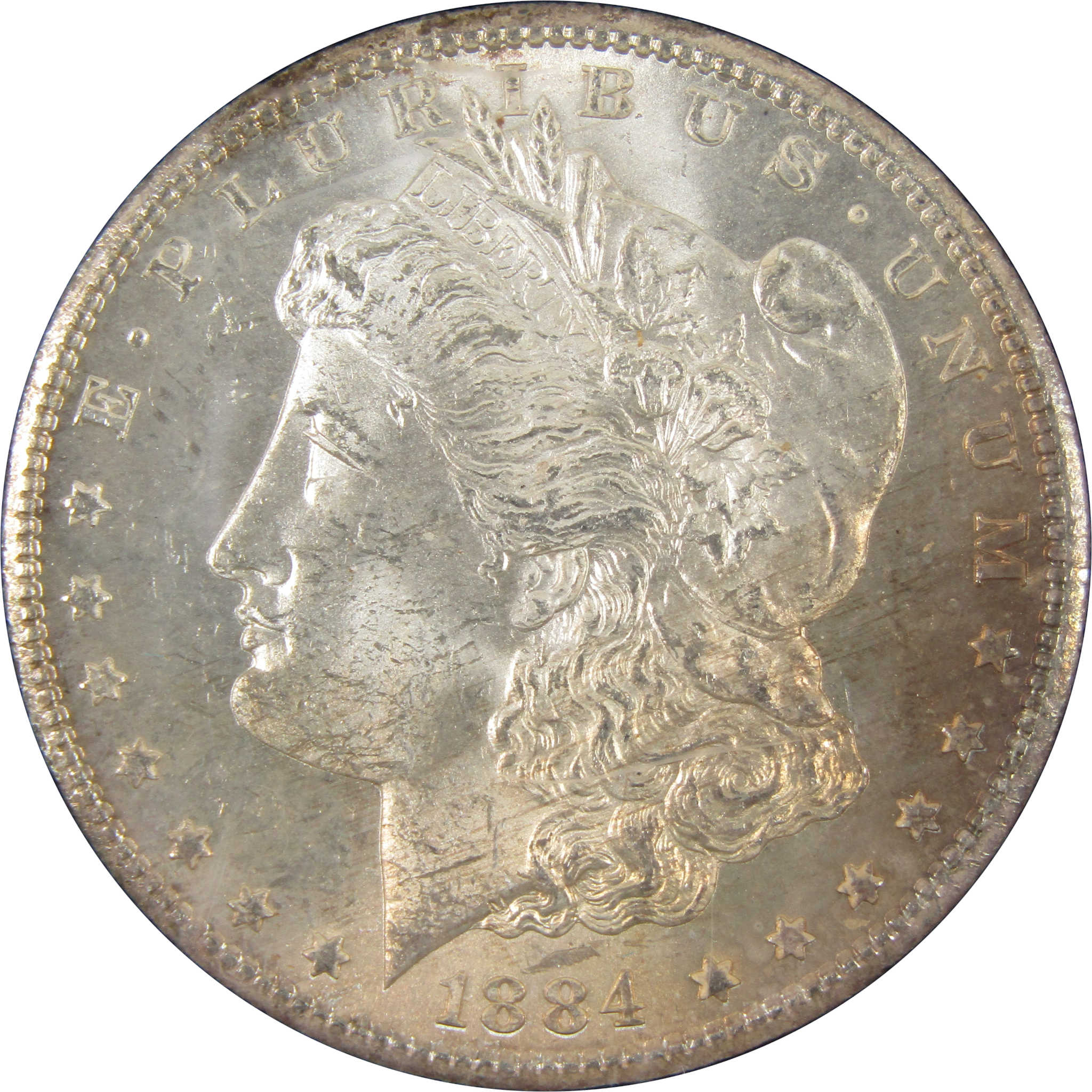 1884 CC GSA Morgan Dollar BU Uncirculated Silver $1 Coin SKU:CPC4399 - Morgan coin - Morgan silver dollar - Morgan silver dollar for sale - Profile Coins &amp; Collectibles