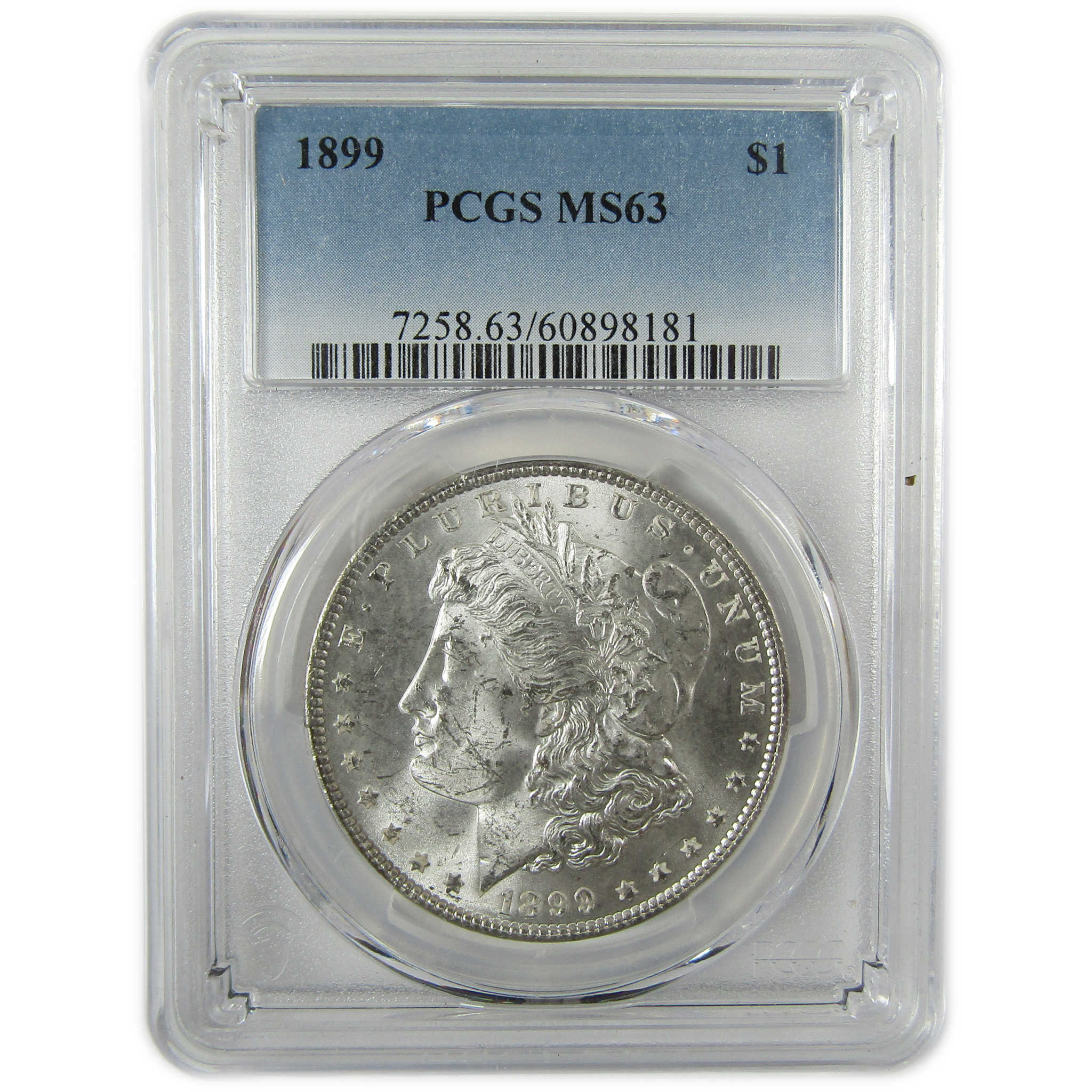 1899 Morgan Silver Dollar MS 63 PCGS Uncirculated $1 Coin SKU:I28360