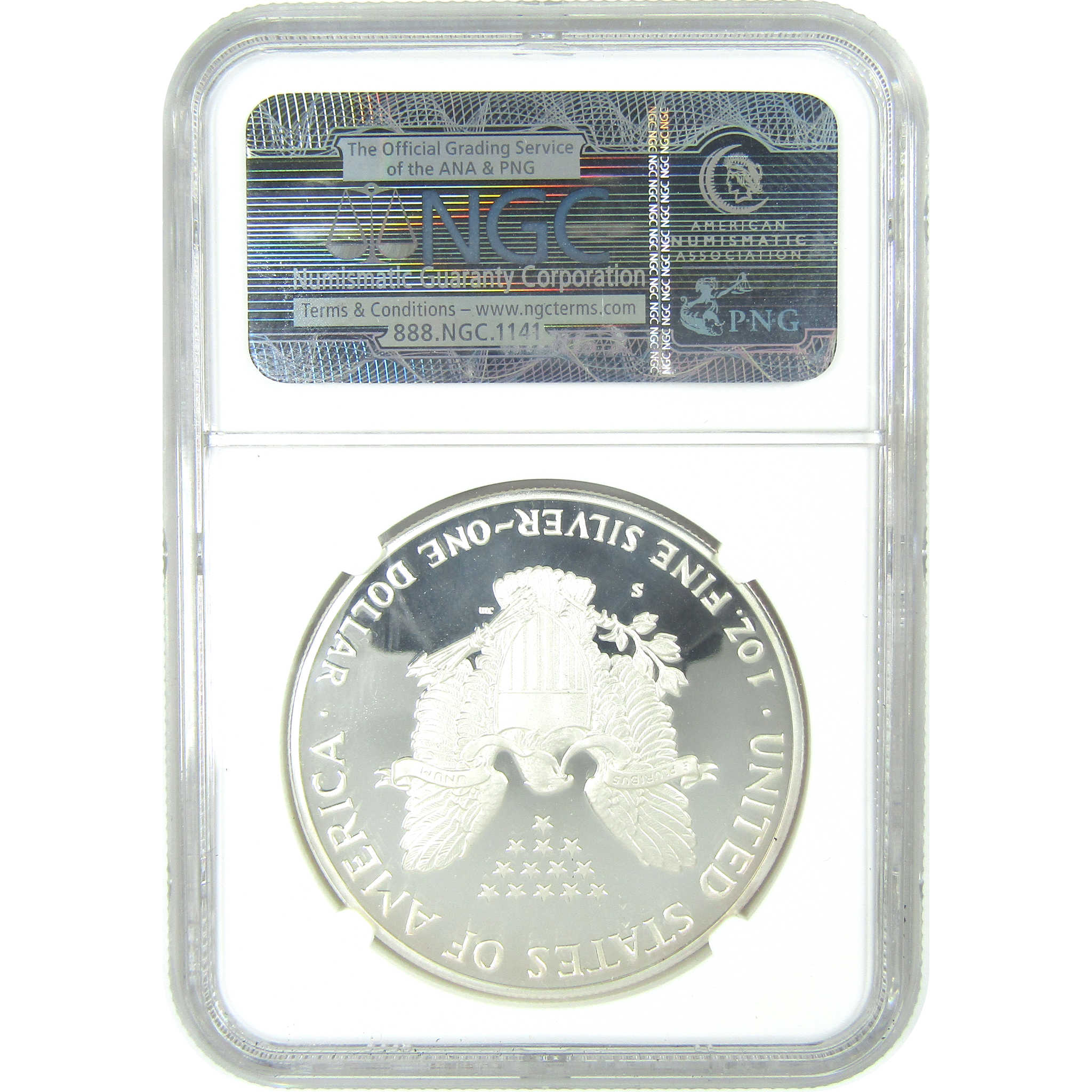 1986 S American Silver Eagle PF 69 UCAM NGC Proof $1 SKU:CPC9558