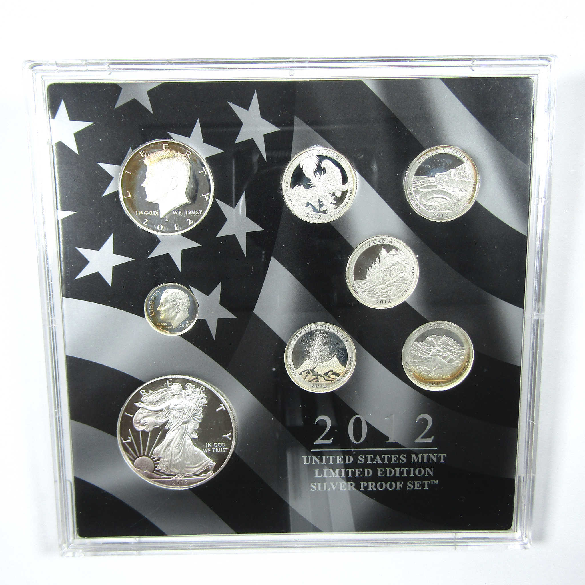 2012 U.S Mint Limited Edition Silver Proof Set OGP COA SKU:CPC8068