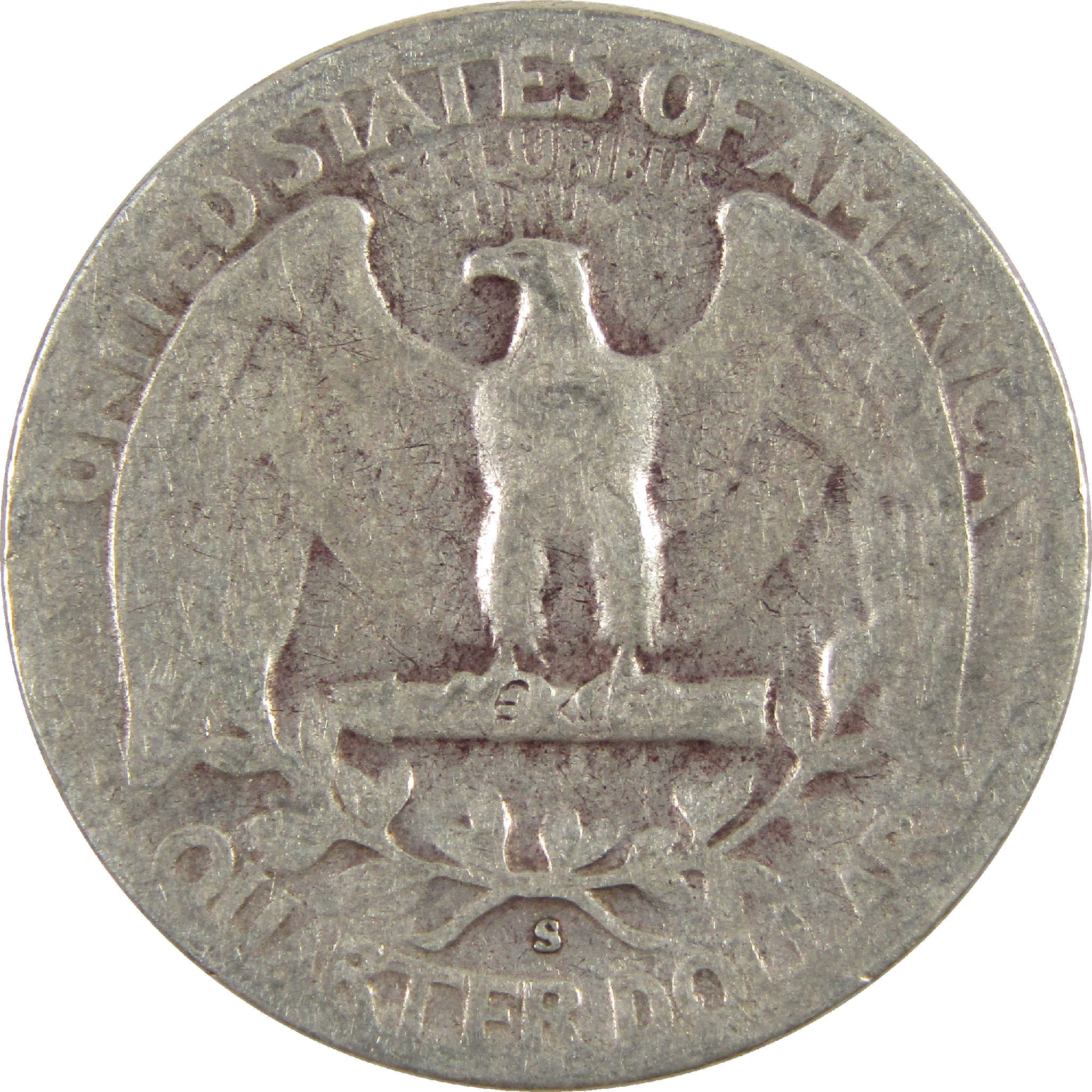 1947 S Washington Quarter AG About Good Silver 25c Coin