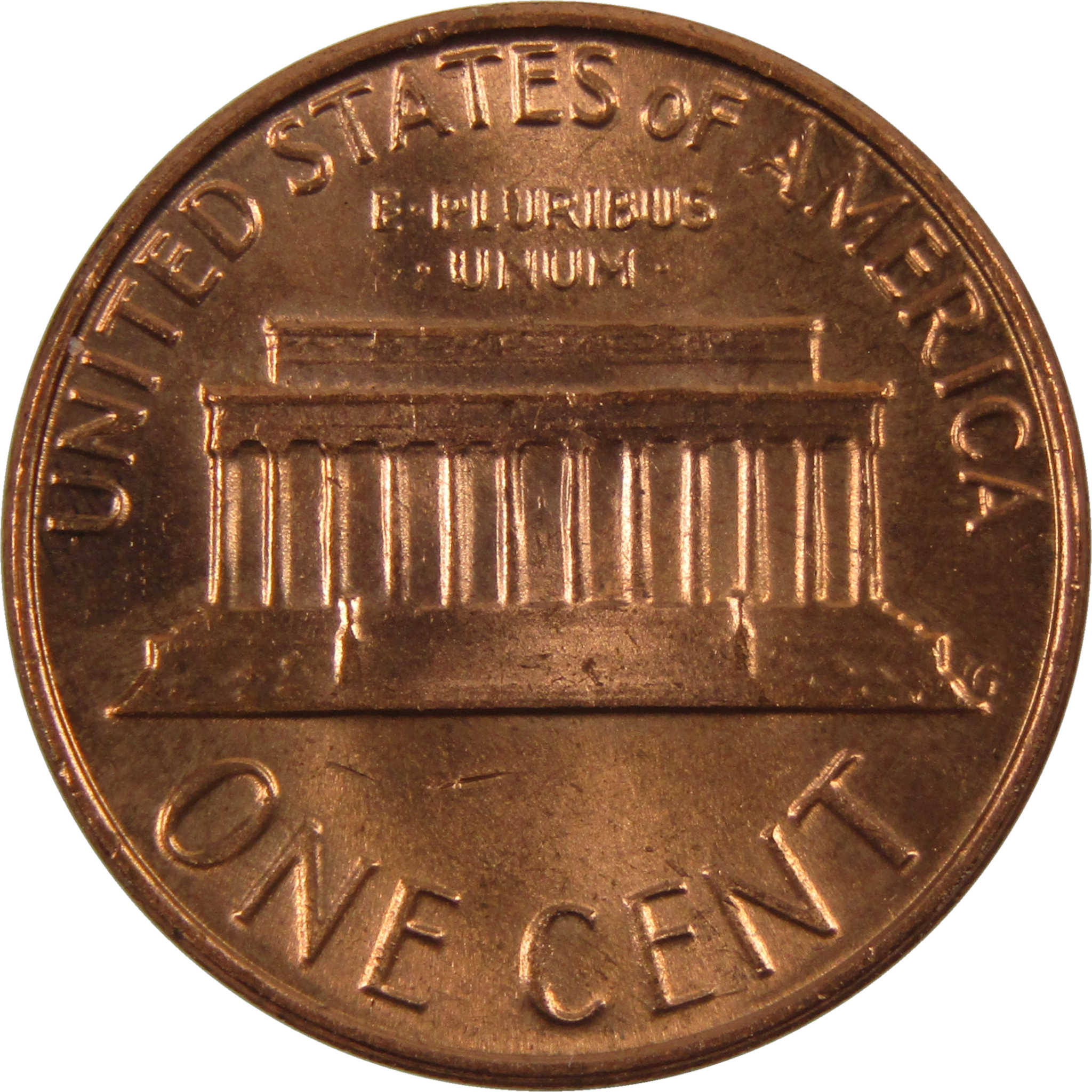 1977 D Lincoln Memorial Cent BU Uncirculated Penny 1c Coin