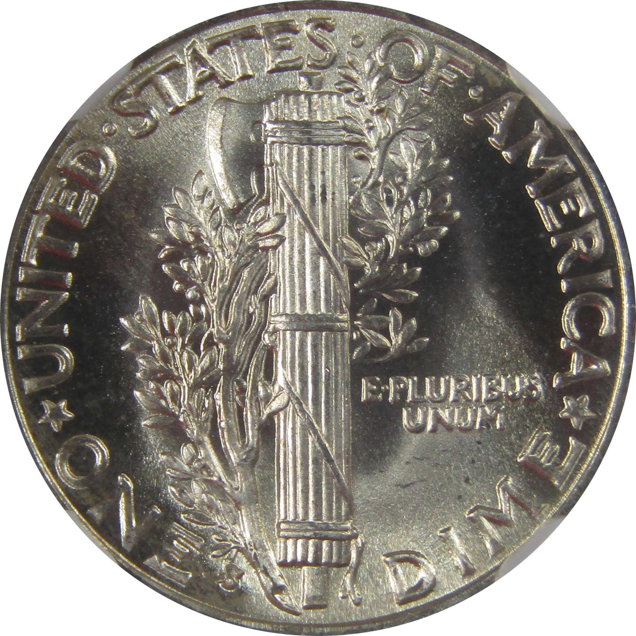 1937 S Mercury Dime MS 66 FB NGC Silver Uncirculated SKU:I23207