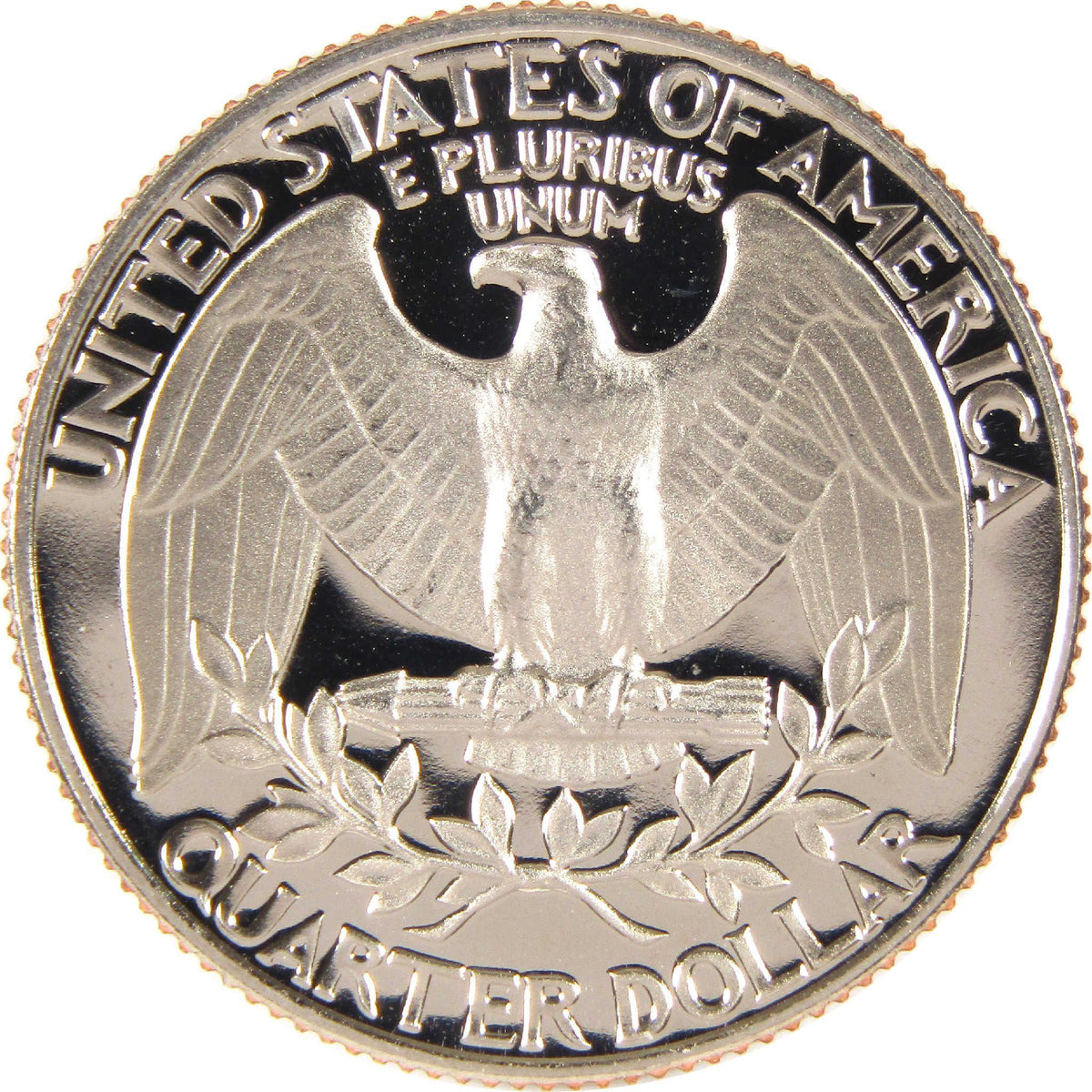 Quarter Cladding 1991 S Washington Quarter Clad 25c Proof Coin
