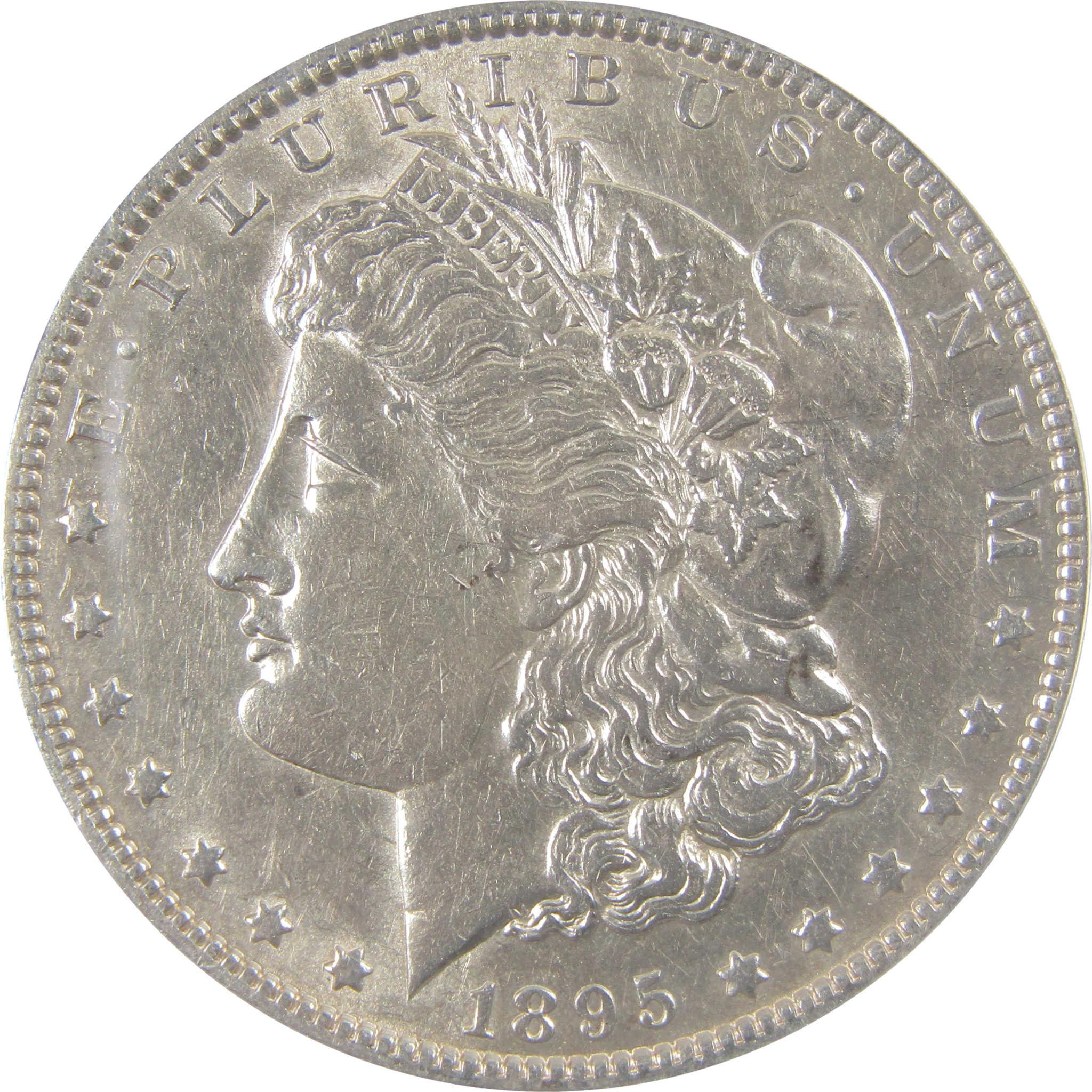 1895 O Morgan Silver Dollar AU 50 Details ANACS $1 Coin SKU:I24440 - Morgan coin - Morgan silver dollar - Morgan silver dollar for sale - Profile Coins &amp; Collectibles