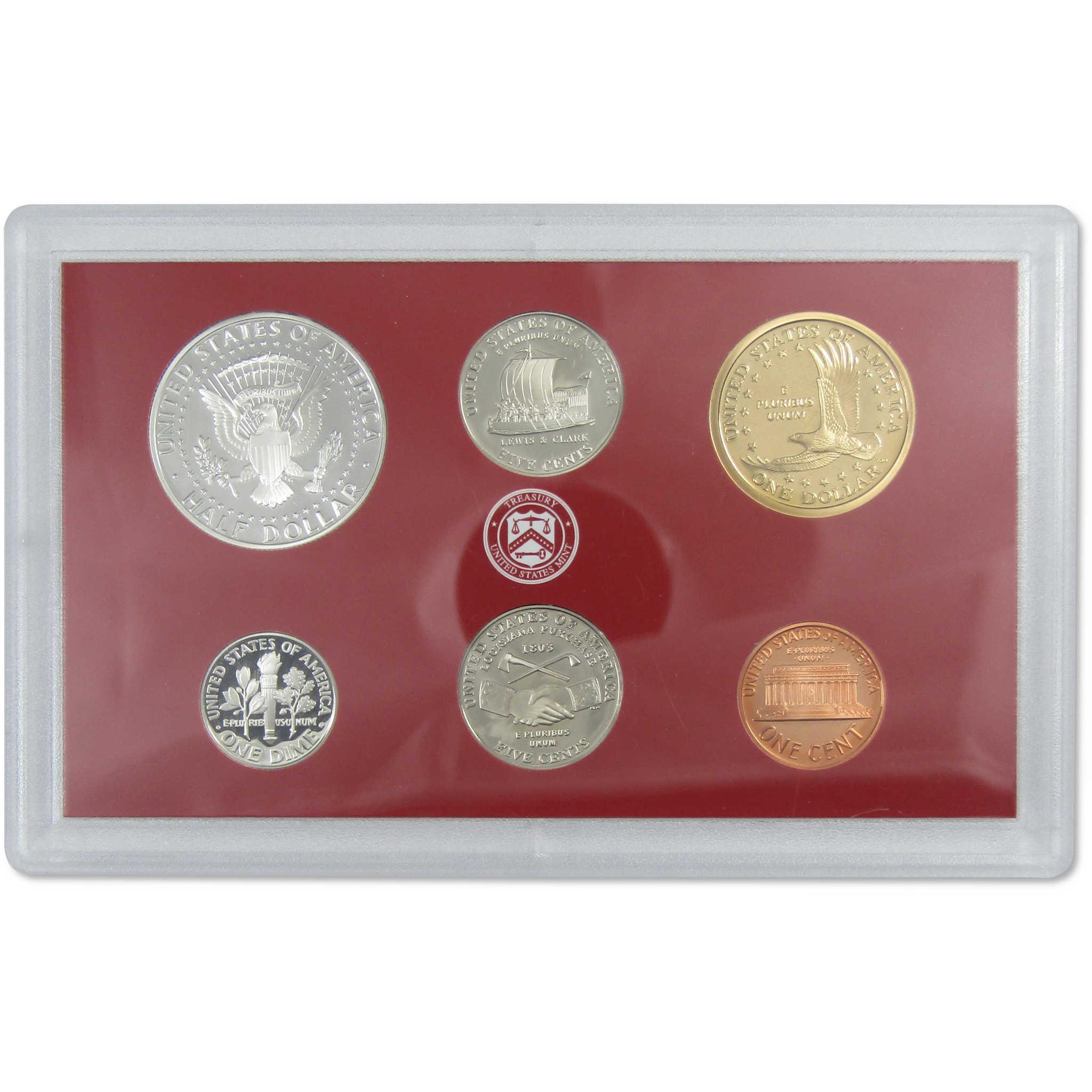 2004 Silver Proof Set U.S. Mint Original Government Packaging OGP COA