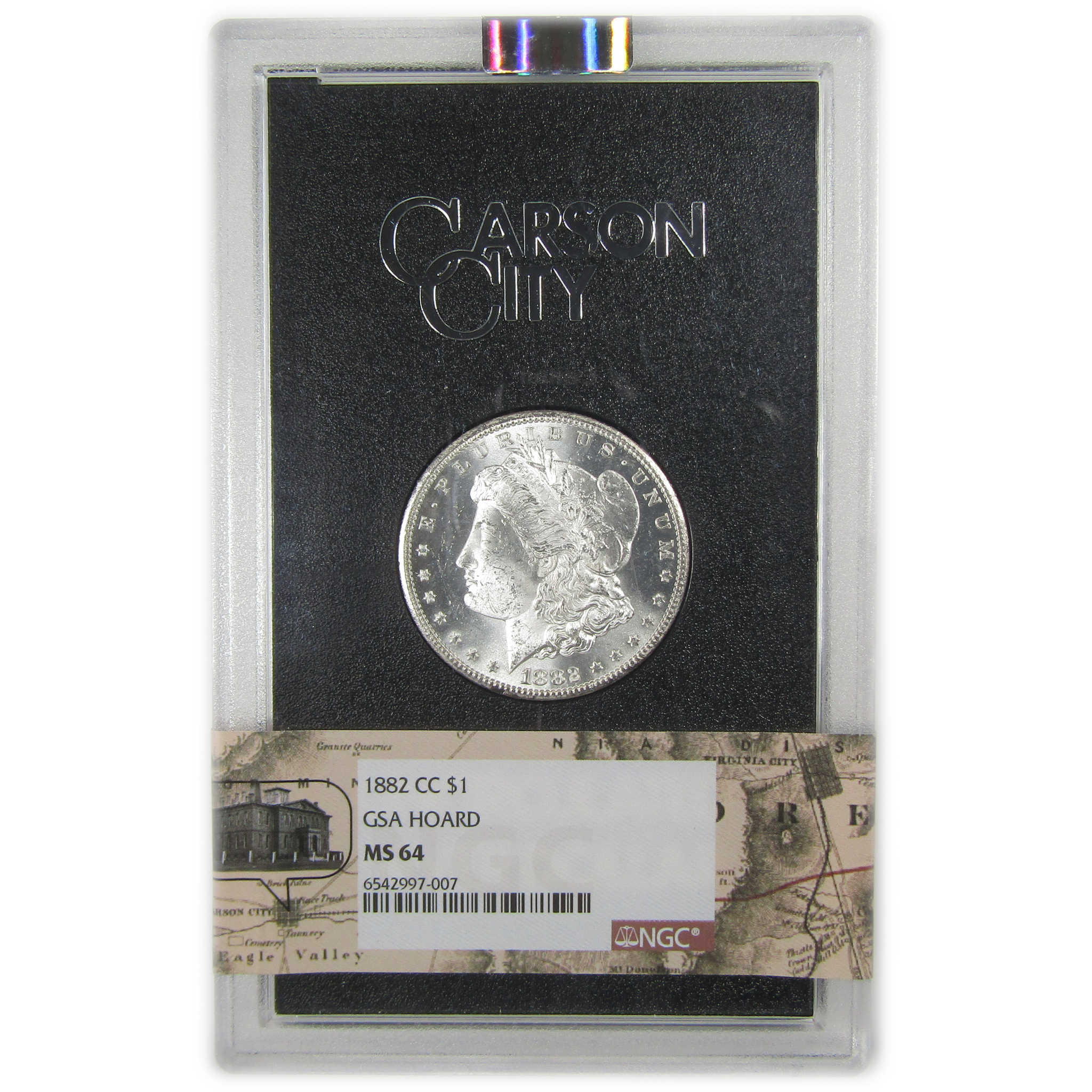 1882 CC GSA Morgan Dollar MS 64 NGC Silver Uncirculated SKU:CP6 - Morgan coin - Morgan silver dollar - Morgan silver dollar for sale - Profile Coins &amp; Collectibles
