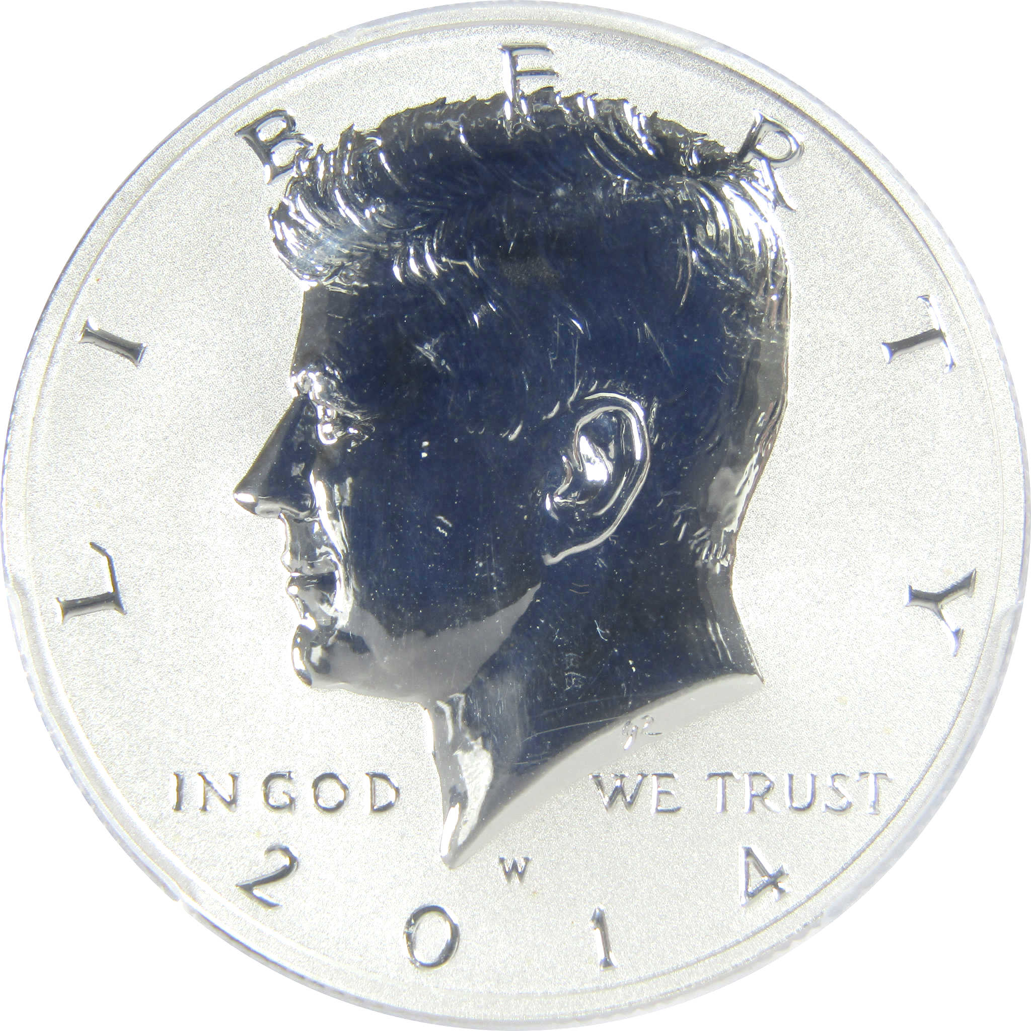 2014 W Kennedy Half Dollar PR 70 PCGS Silver Reverse Proof SKU:CPC9365