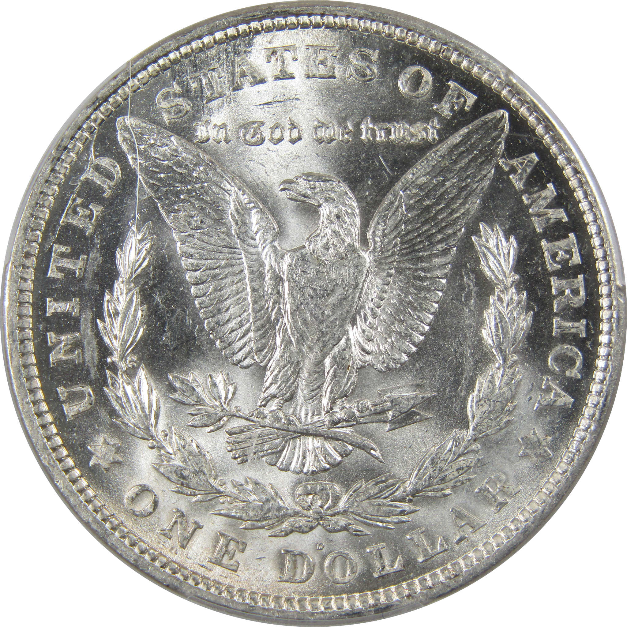 1921 D Morgan Dollar MS 63 PCGS Silver Uncirculated $1 Coin SKU:I23708
