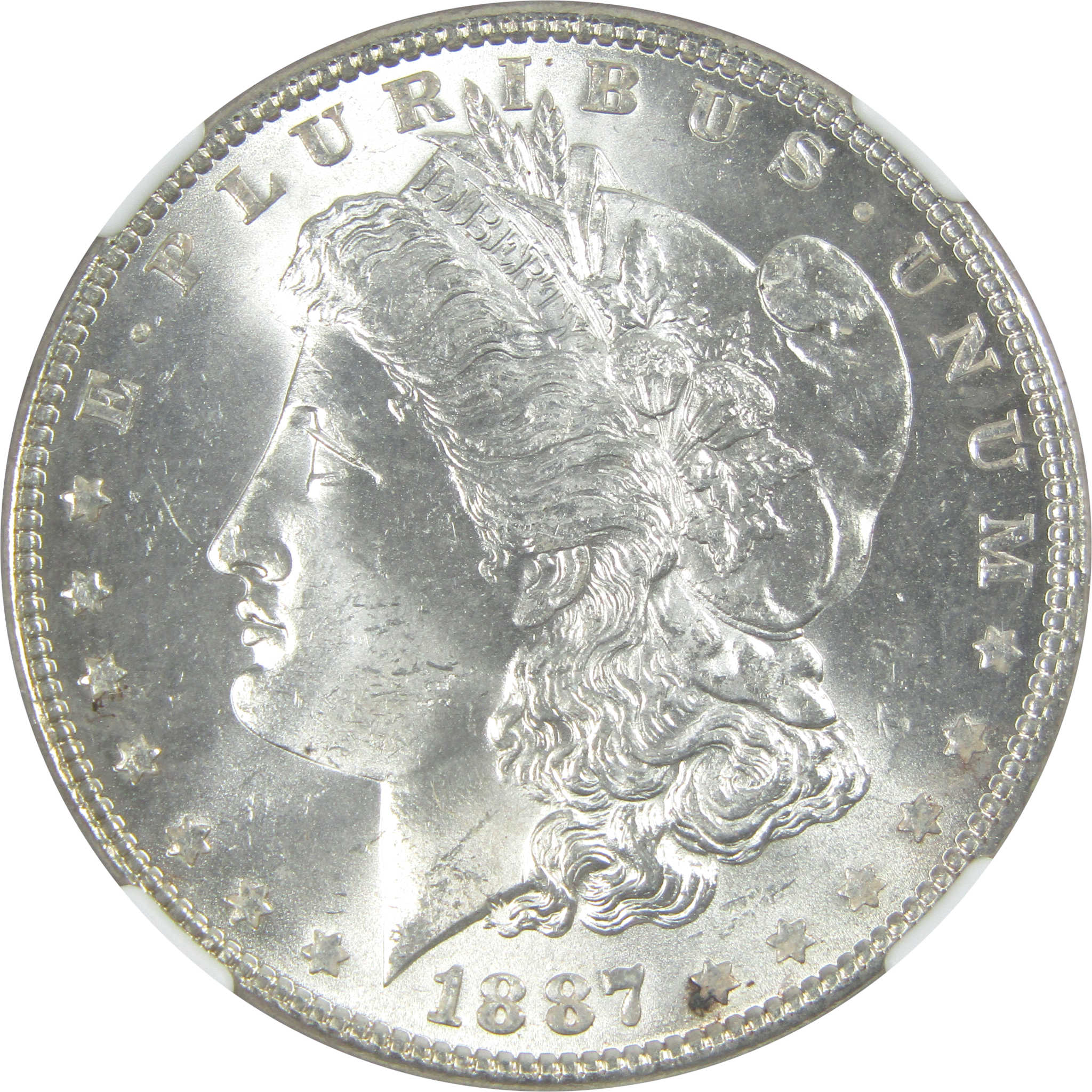 1887 Morgan Dollar MS 64 NGC Silver $1 Uncirculated Coin SKU:I15688 - Morgan coin - Morgan silver dollar - Morgan silver dollar for sale - Profile Coins &amp; Collectibles