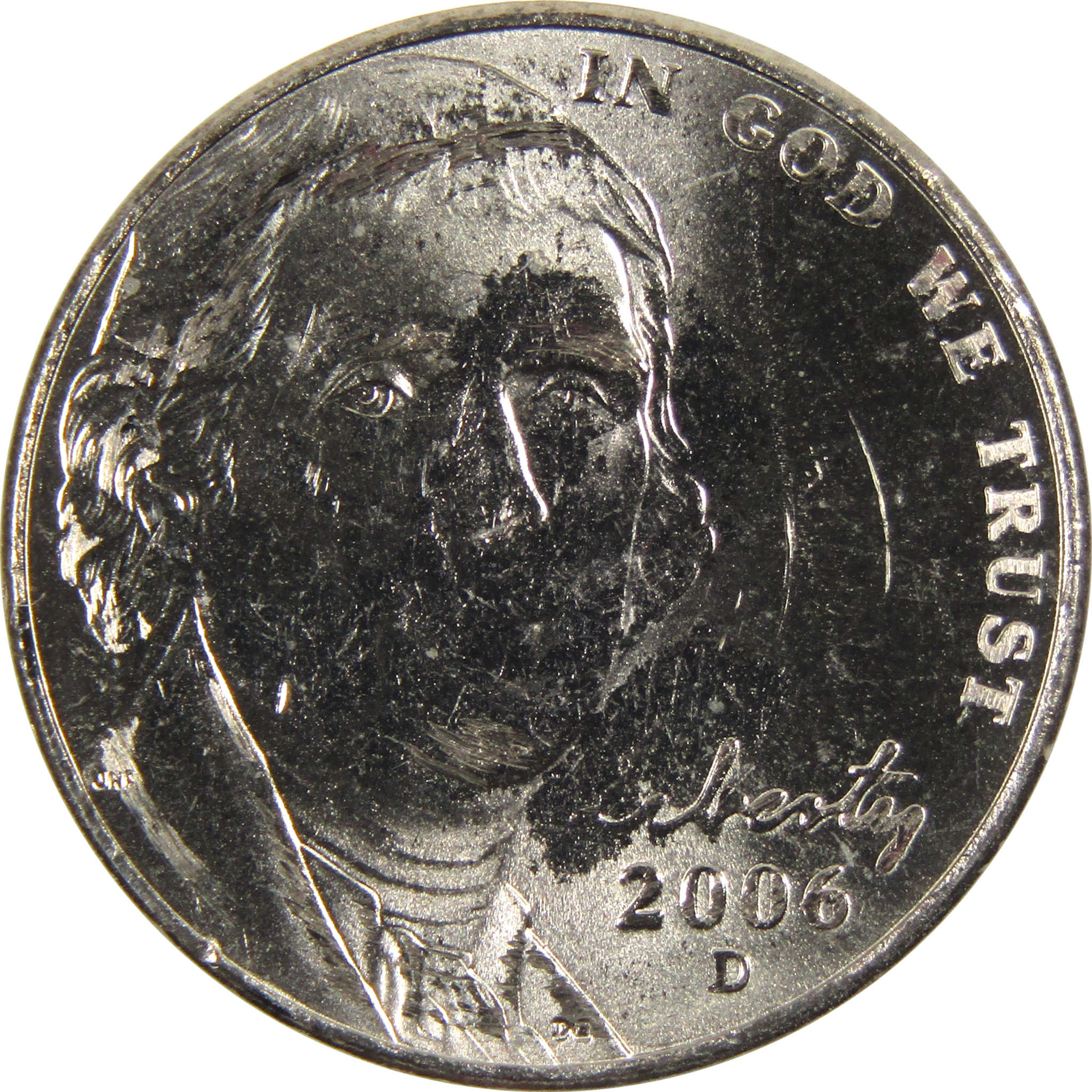 2006 D Jefferson Nickel BU Uncirculated 5c Coin