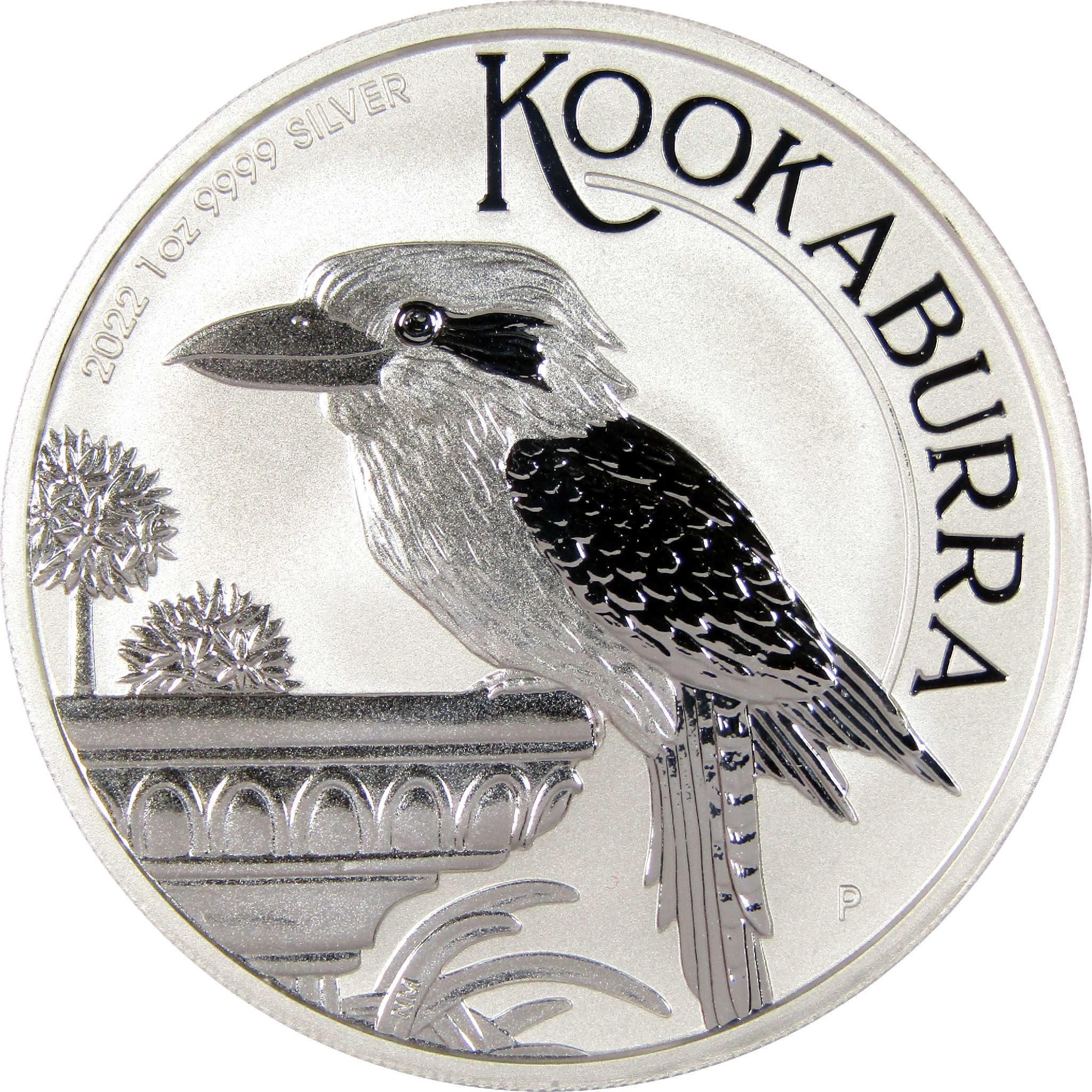 2022 Australian Kookaburra Dollar BU Uncirculated 1 oz .9999 Silver $1