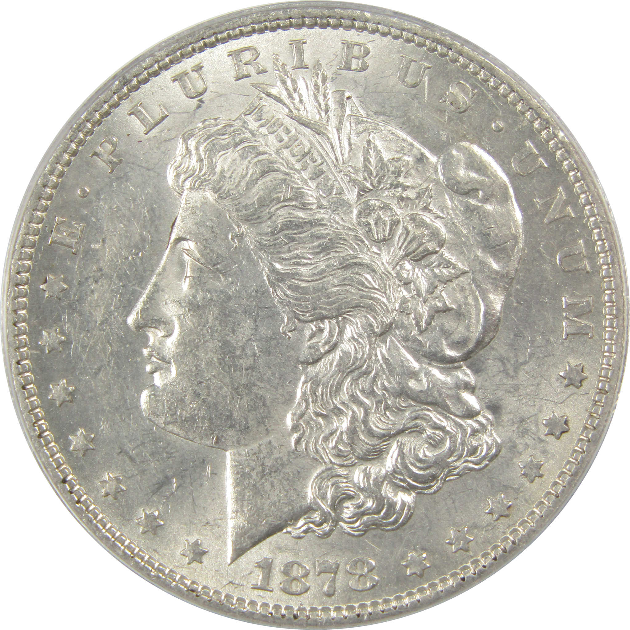 1878 7/8TF VAM-37 Morgan Dollar MS 61 ANACS Silver $1 Coin SKU:I21914 - Morgan coin - Morgan silver dollar - Morgan silver dollar for sale - Profile Coins &amp; Collectibles