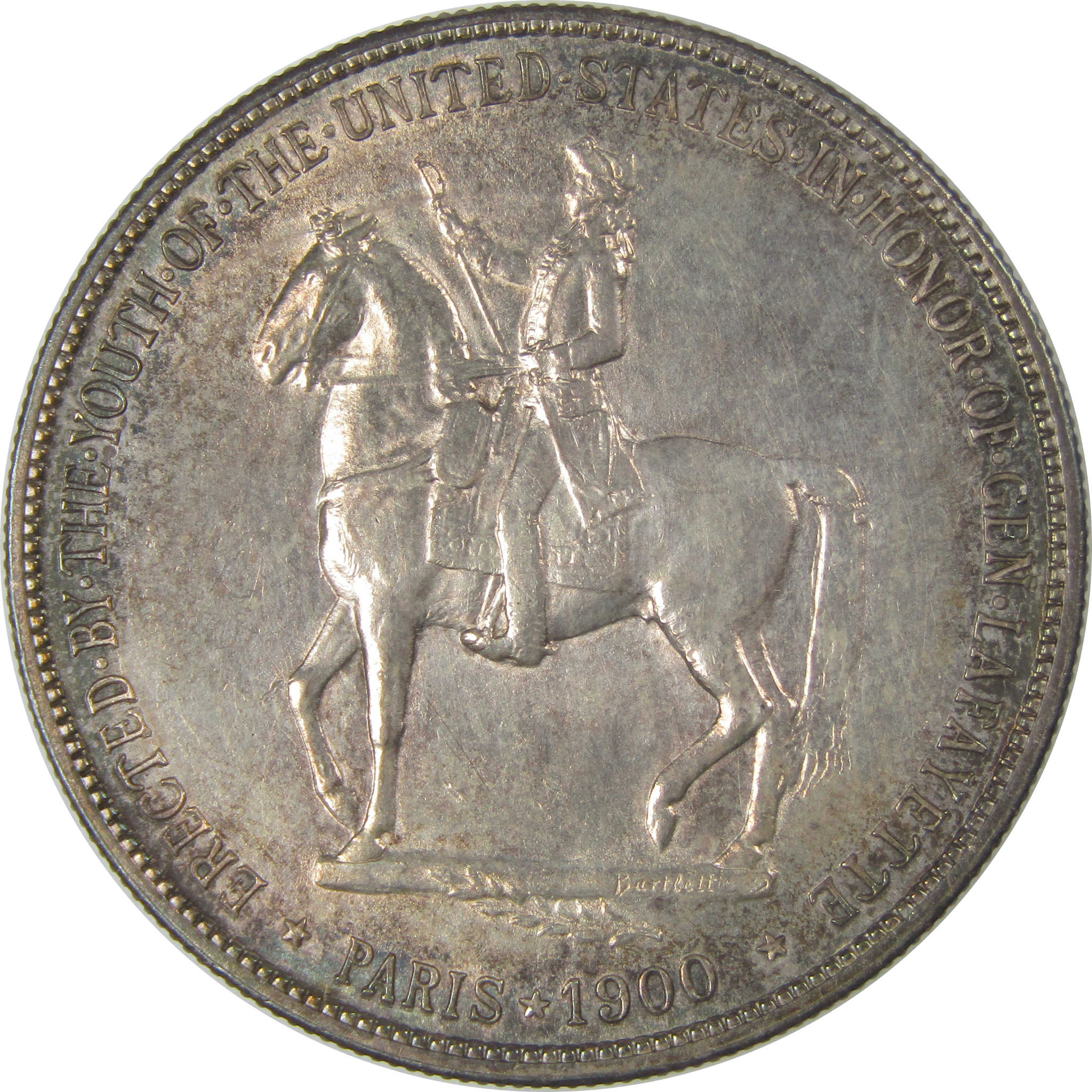 Lafayette Commemorative Dollar 1900 Borderline Uncirculated SKU:I22786