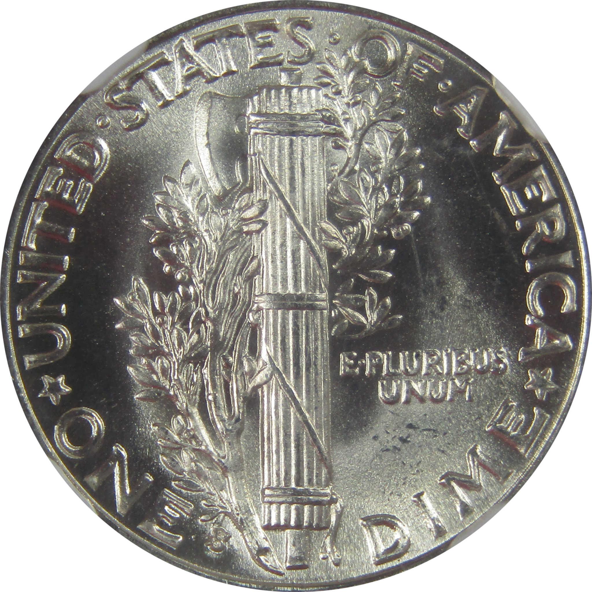 1937 S Mercury Dime MS 65 FB NGC Silver Uncirculated SKU:I23213