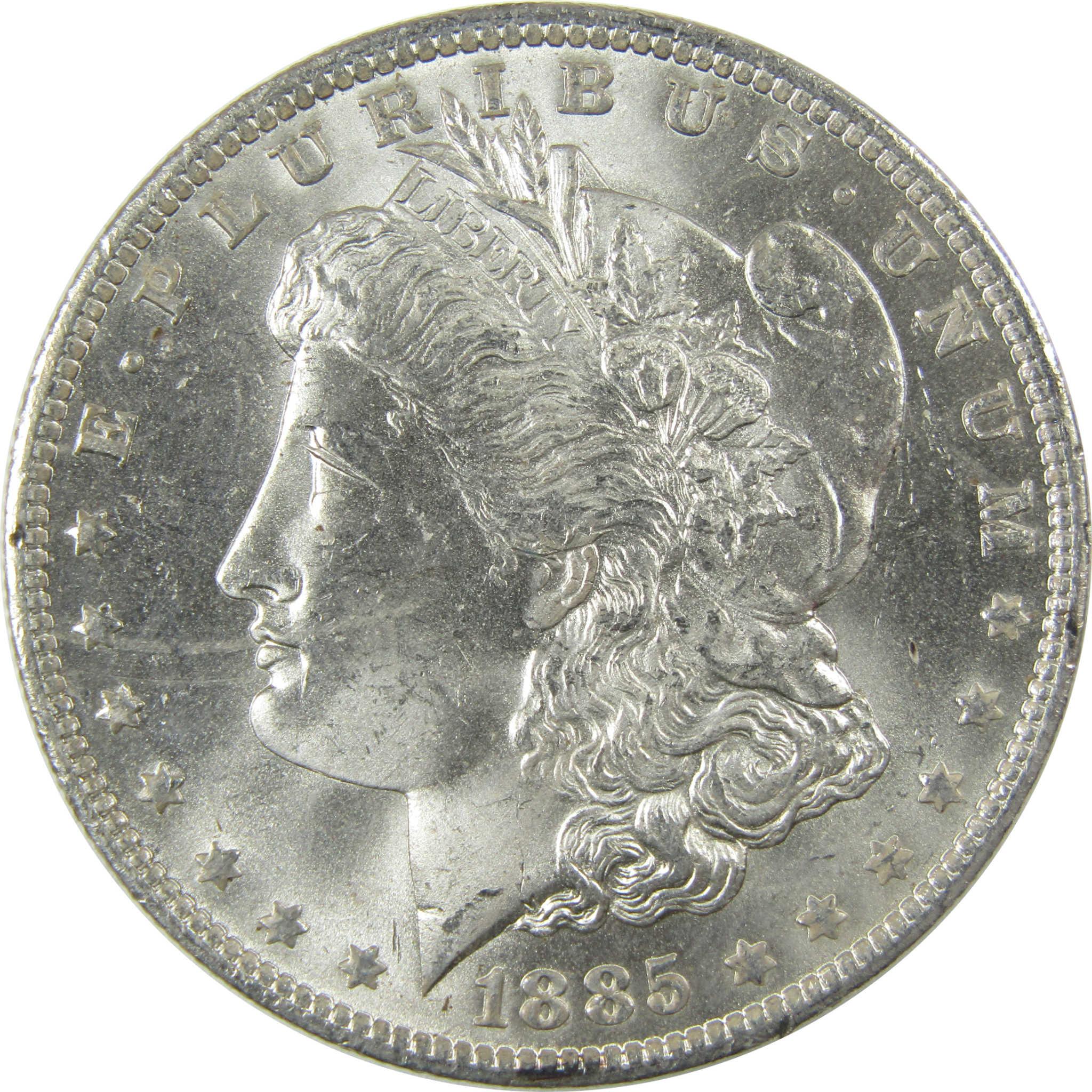 1885 O Morgan Silver Dollar Uncirculated Mint State $1 Coin SKU:I24527 - Morgan coin - Morgan silver dollar - Morgan silver dollar for sale - Profile Coins &amp; Collectibles