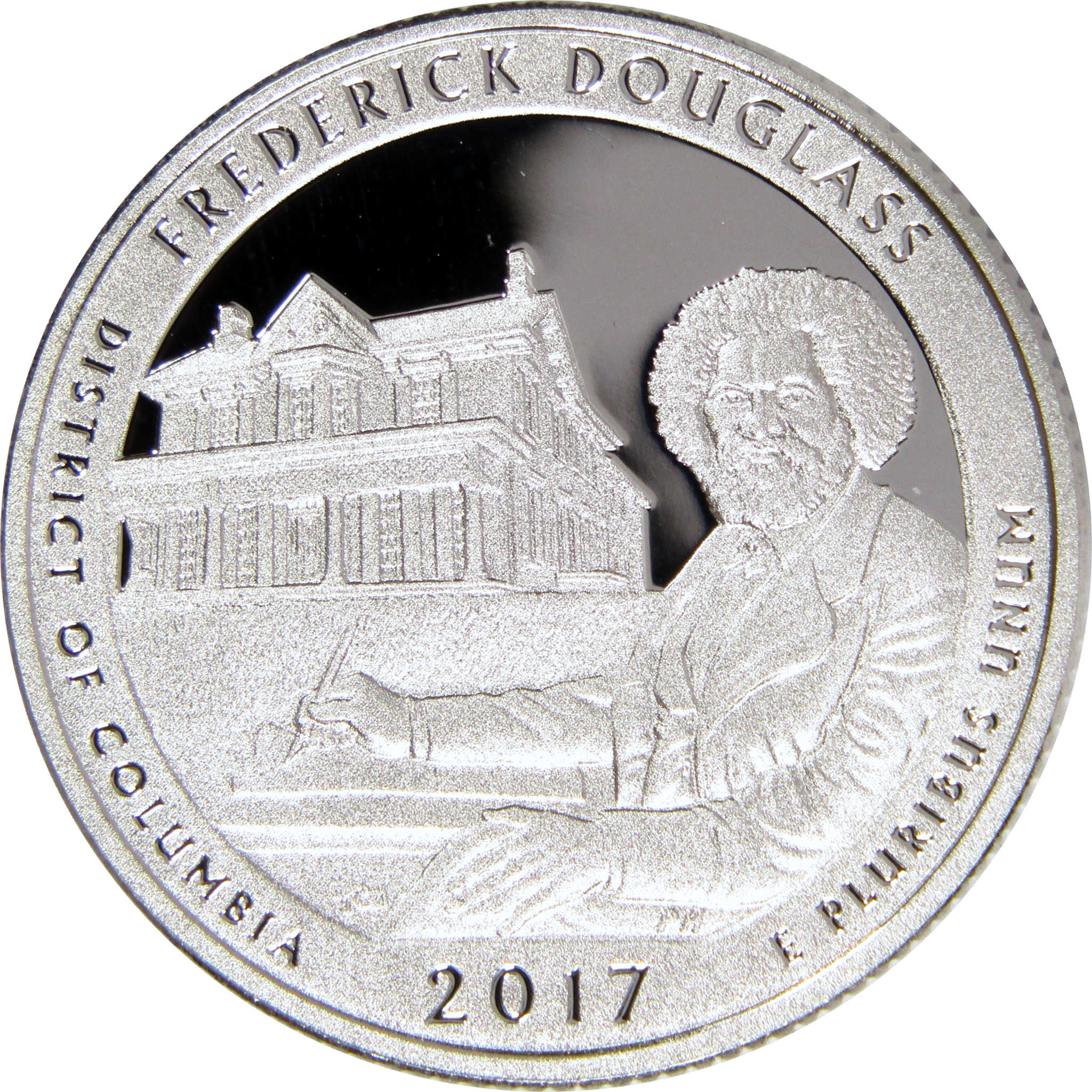 2017 S Frederick Douglass National Site Quarter Silver 25c Proof Coin