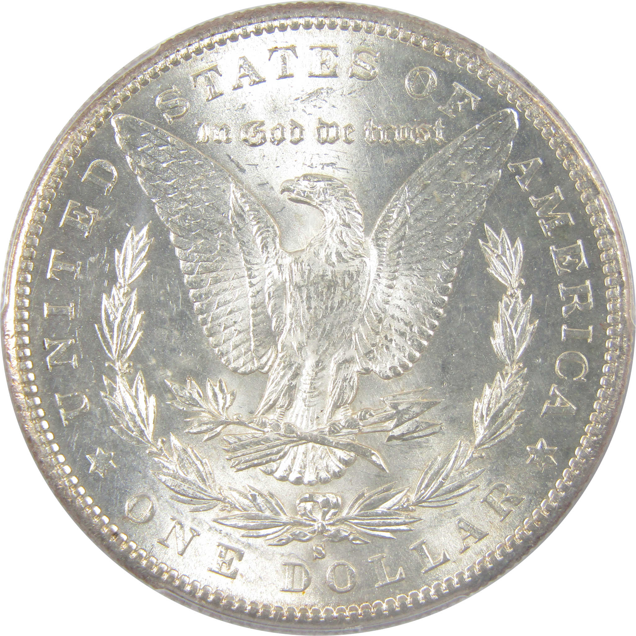 1886 S Morgan Silver Dollar MS 63 PCGS Uncirculated $1 Coin SKU:I24099