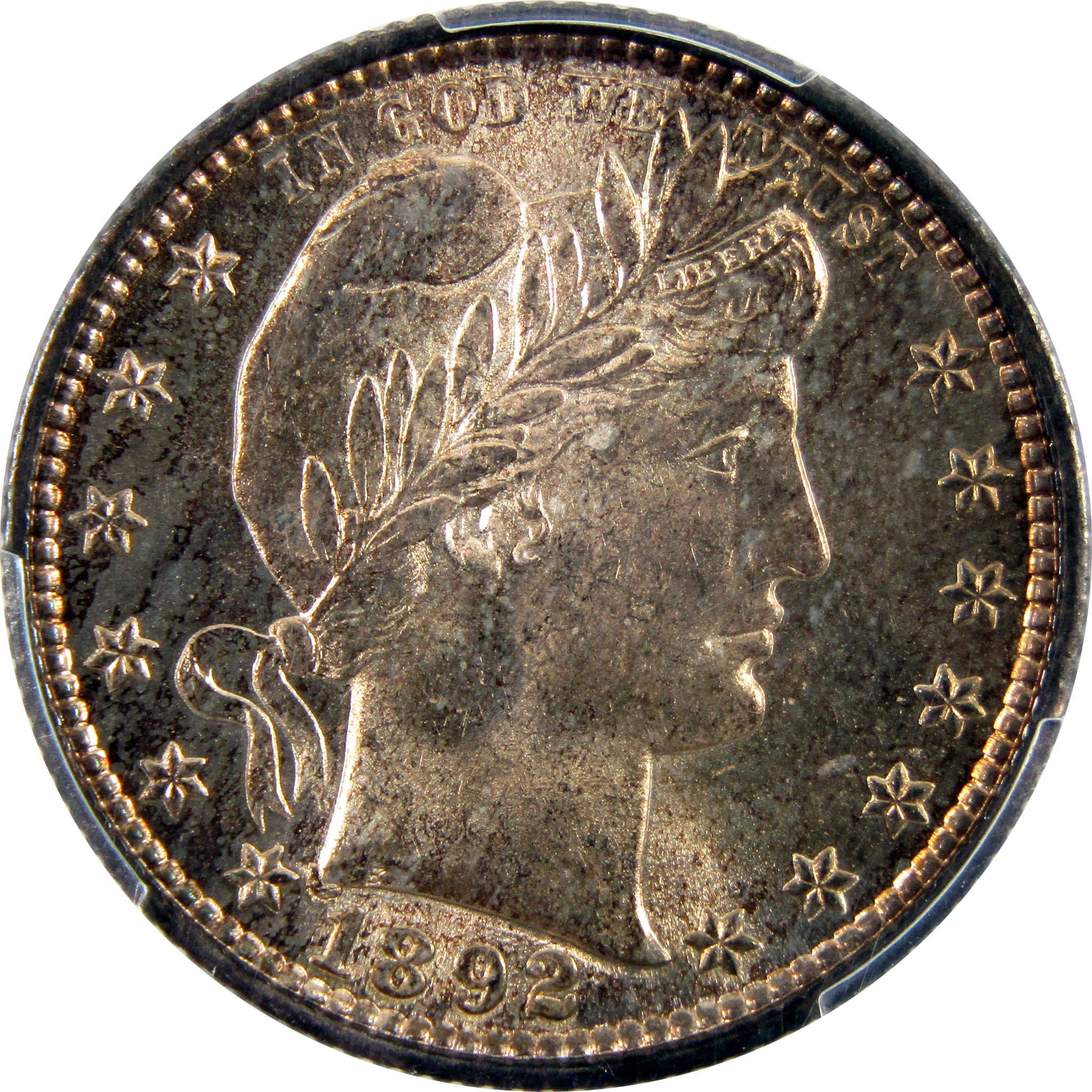 1892 O Barber Quarter MS 66 PCGS 90% Silver 25c Unc SKU:I11098