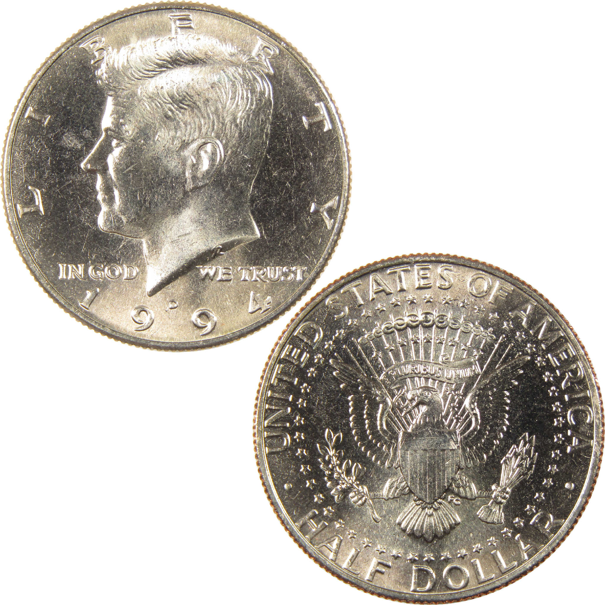 1994 D Kennedy Half Dollar Uncirculated Clad 50c Coin