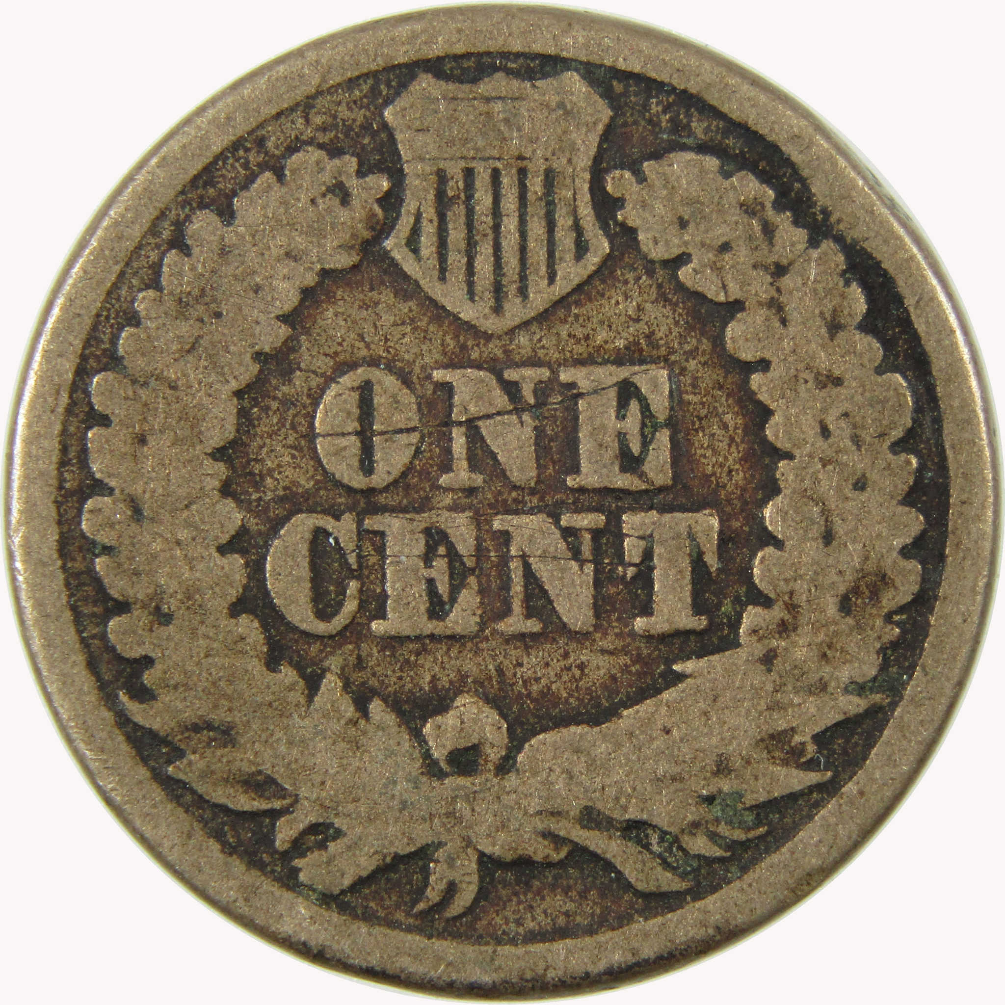1861 Indian Head Cent G Good Penny 1c Coin SKU:CP1079