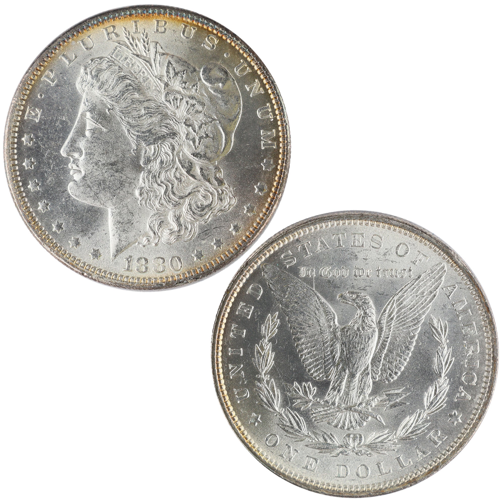 1880 Morgan Dollar Uncirculated Silver $1 Coin SKU:I11950 - Morgan coin - Morgan silver dollar - Morgan silver dollar for sale - Profile Coins &amp; Collectibles