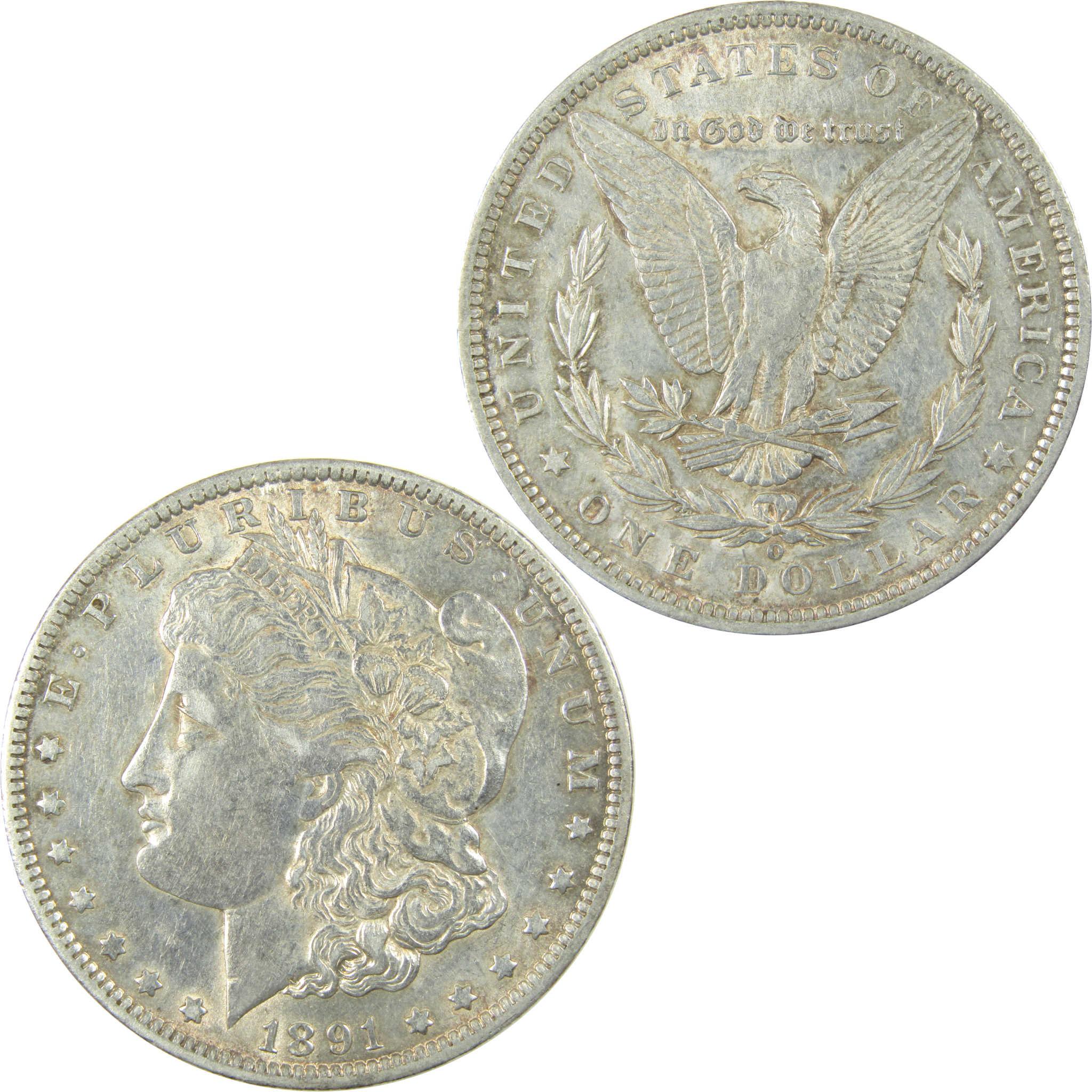 1891 O Morgan Silver Dollar AU About Uncirculated Details SKU:I24622 - Morgan coin - Morgan silver dollar - Morgan silver dollar for sale - Profile Coins &amp; Collectibles