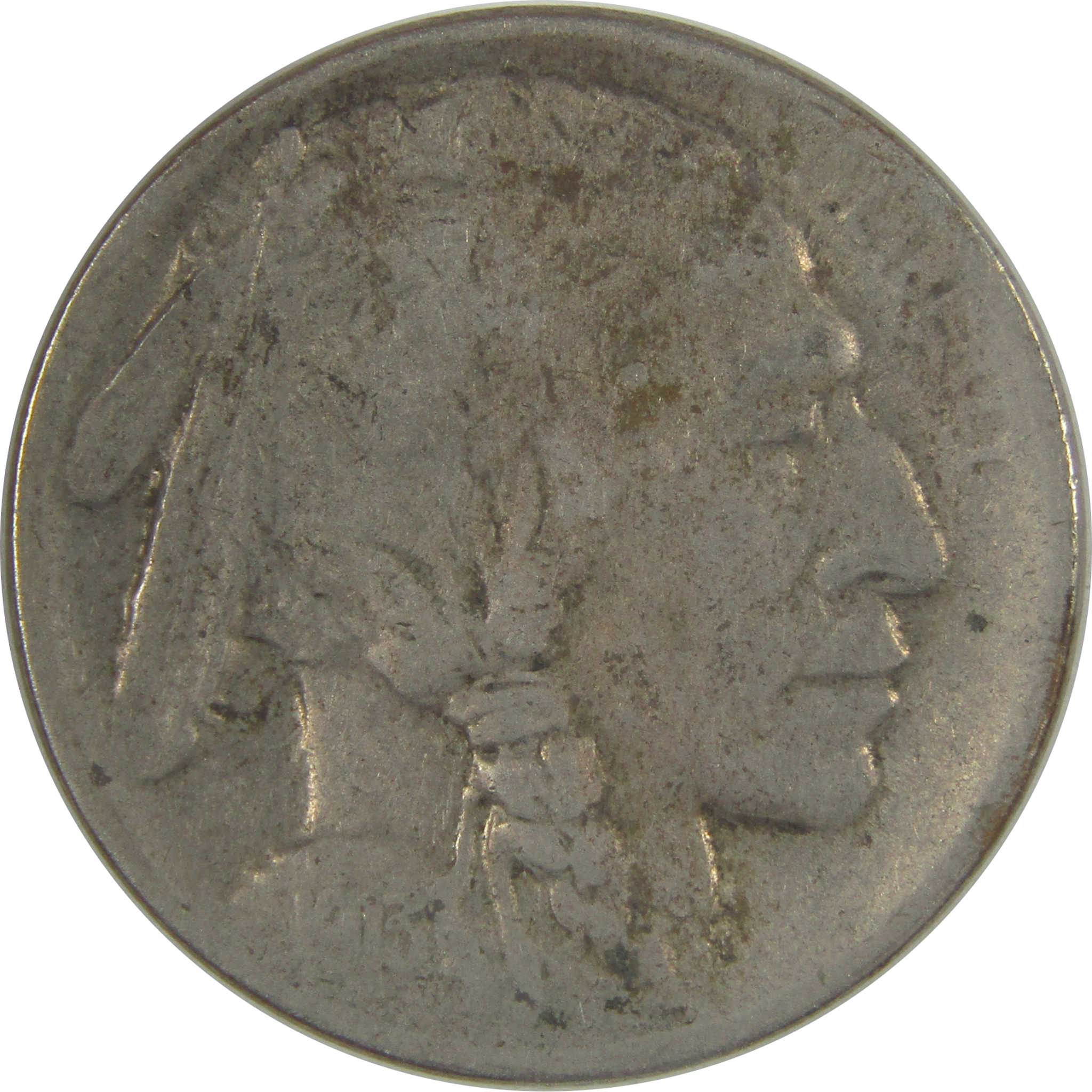 1913 S Type 1 Indian Head Buffalo Nickel VG Very Good SKU:I21053