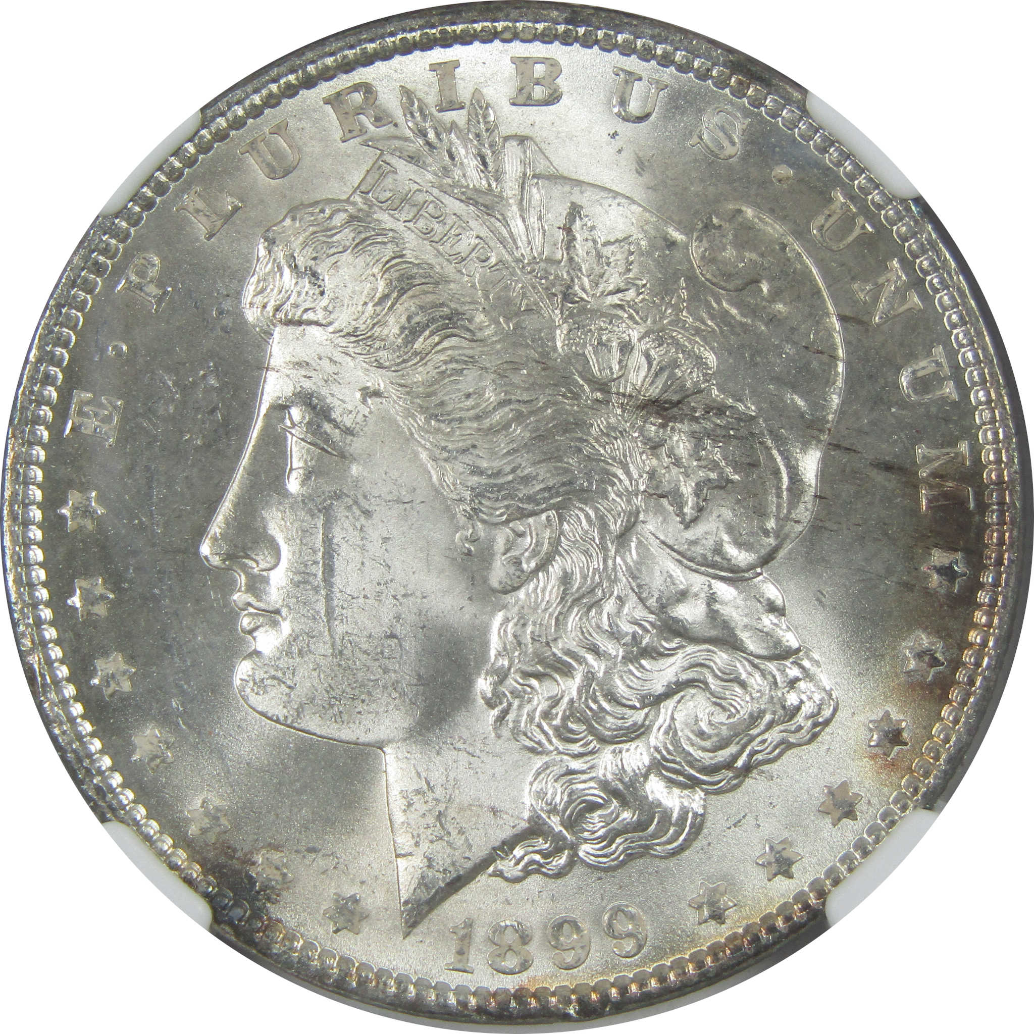 1899 Morgan Dollar MS 62 NGC Silver $1 Uncirculated Coin SKU:I16516 - Morgan coin - Morgan silver dollar - Morgan silver dollar for sale - Profile Coins &amp; Collectibles