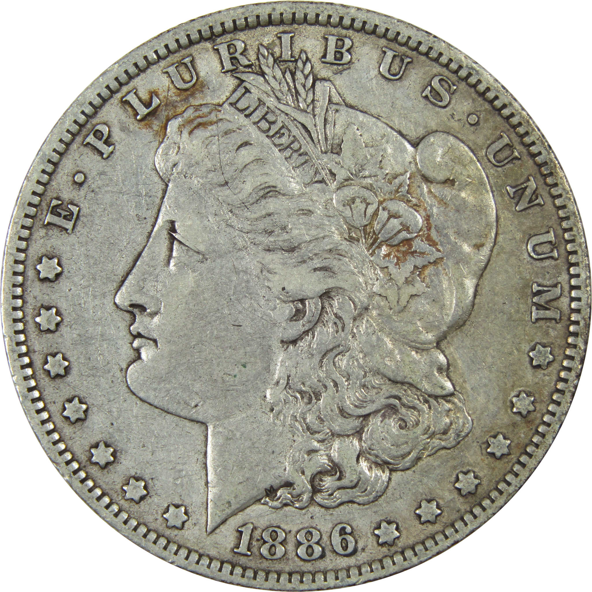 1886 O Morgan Dollar VF Very Fine Silver $1 Coin SKU:I14781 - Morgan coin - Morgan silver dollar - Morgan silver dollar for sale - Profile Coins &amp; Collectibles