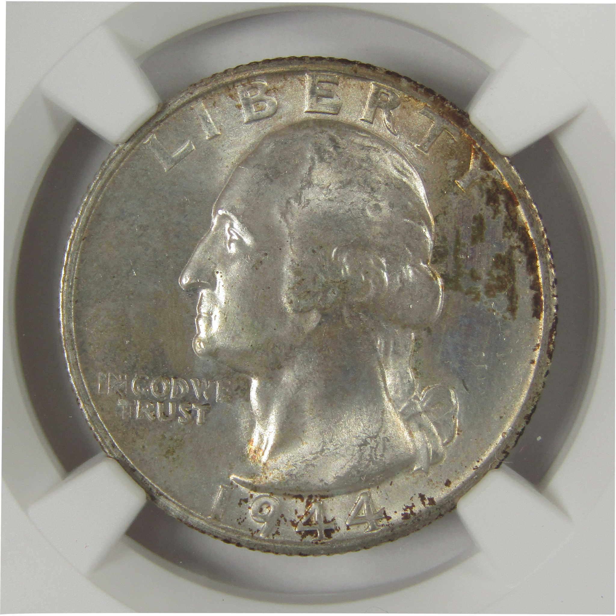 1944 S Washington Quarter MS 66 NGC Original Bag Fragment SKU:I22613