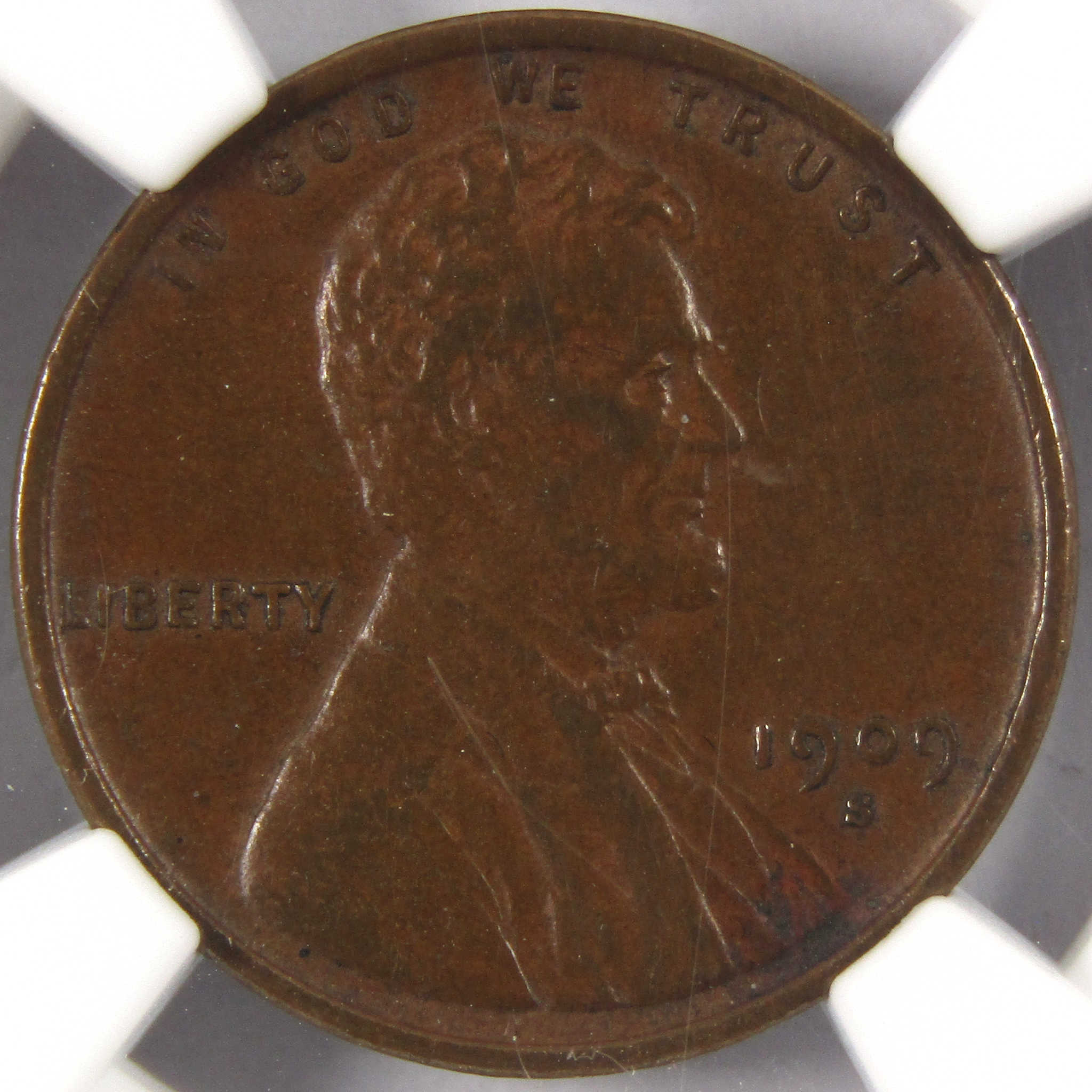 1909 S VDB Lincoln Wheat Cent AU 55 BN NGC Penny 1c Coin SKU:I9611