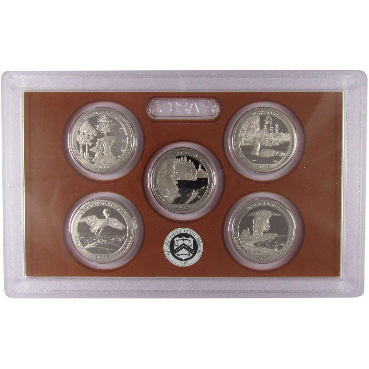 2018 Clad Proof Set U.S. Mint Original Government Packaging OGP COA