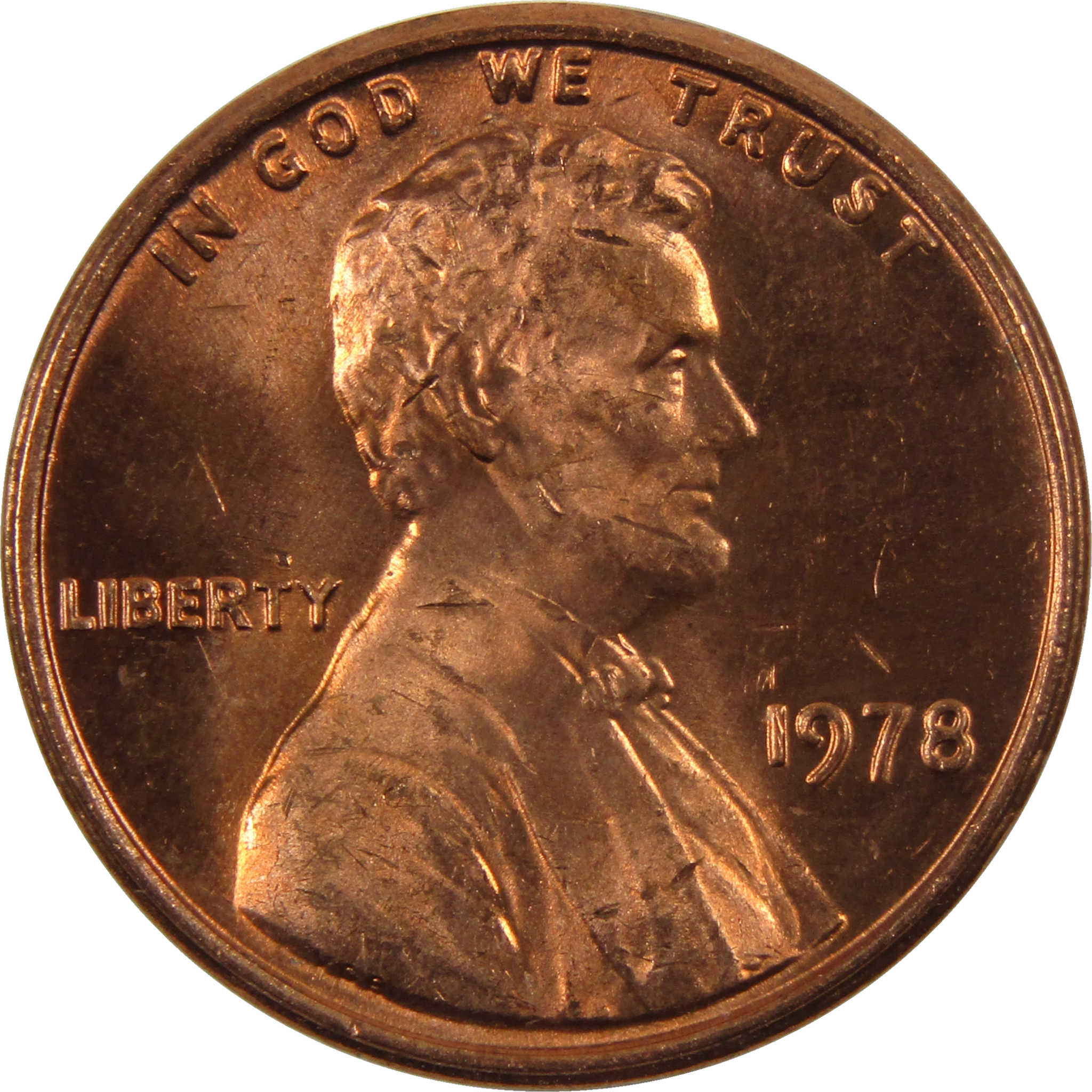 1978 Lincoln Memorial Cent BU Uncirculated Penny 1c Coin