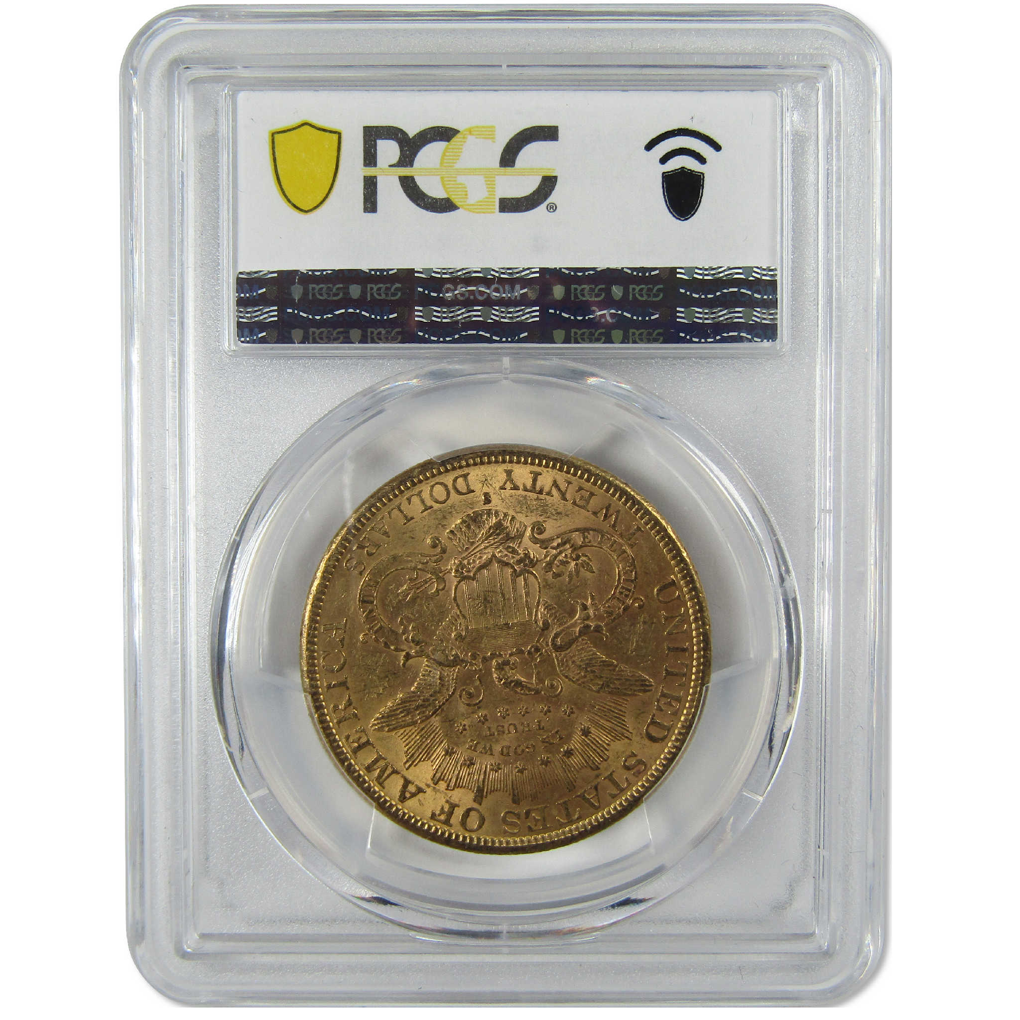 1877 S Liberty Head Gold $20 Double Eagle MS 61 PCGS Uncirculated Coin