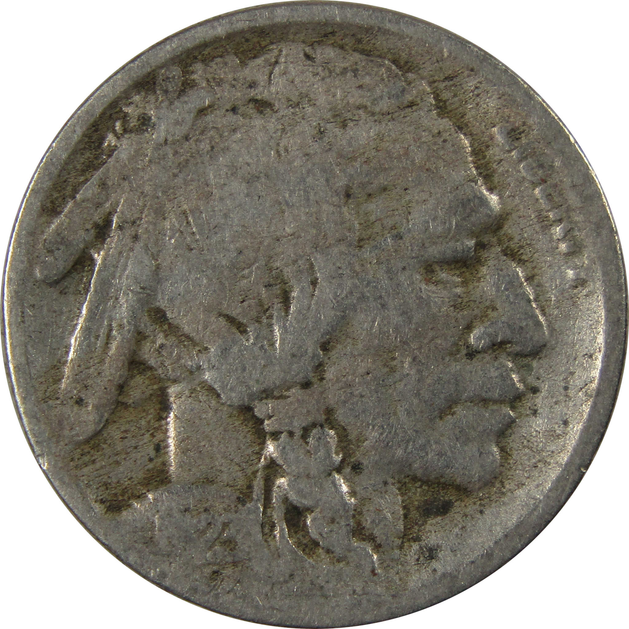 1923 S Indian Head Buffalo Nickel AG About Good 5c Coin SKU:I23725