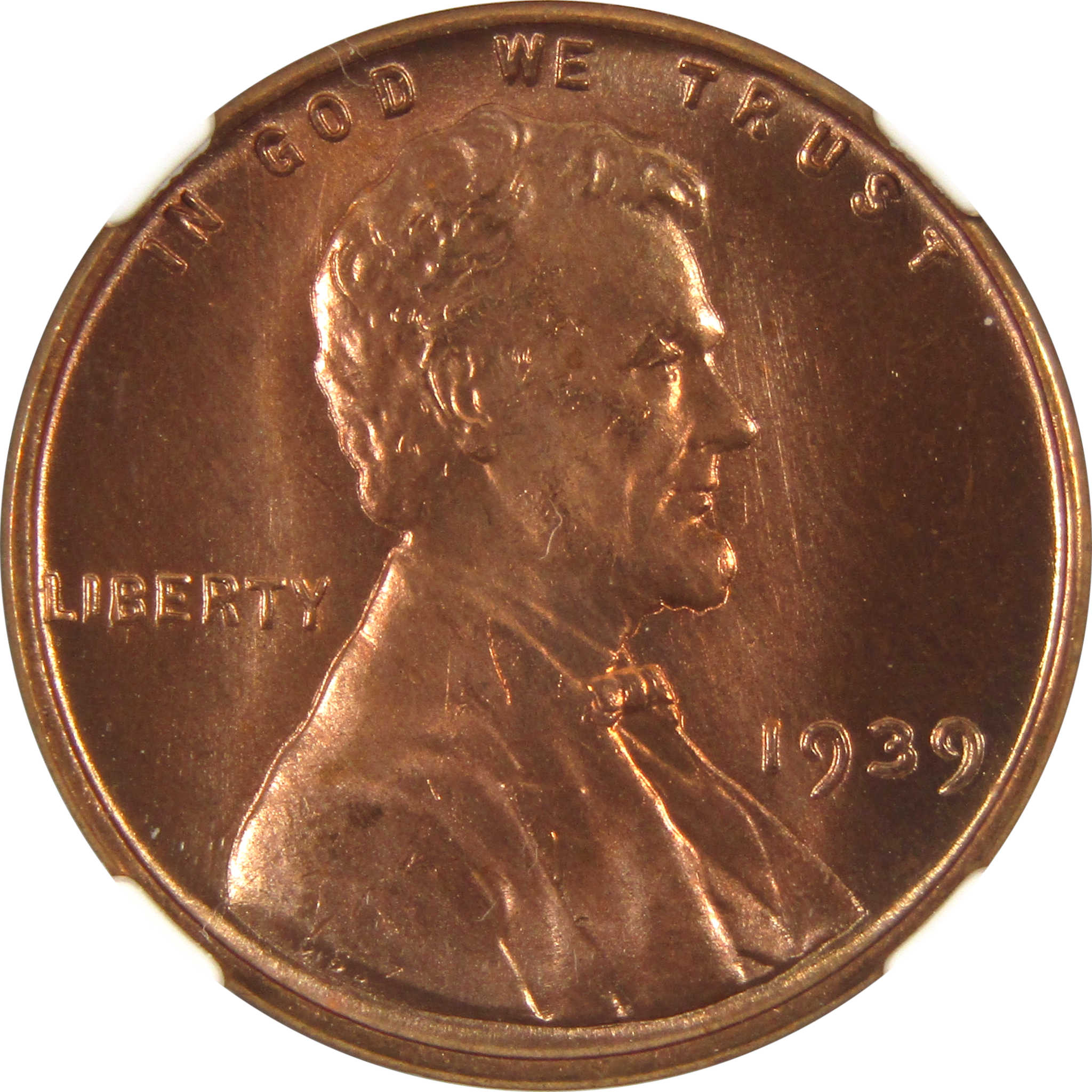 1939 Lincoln Wheat Cent MS 67 RD NGC Penny 1c Uncirculated SKU:I9715